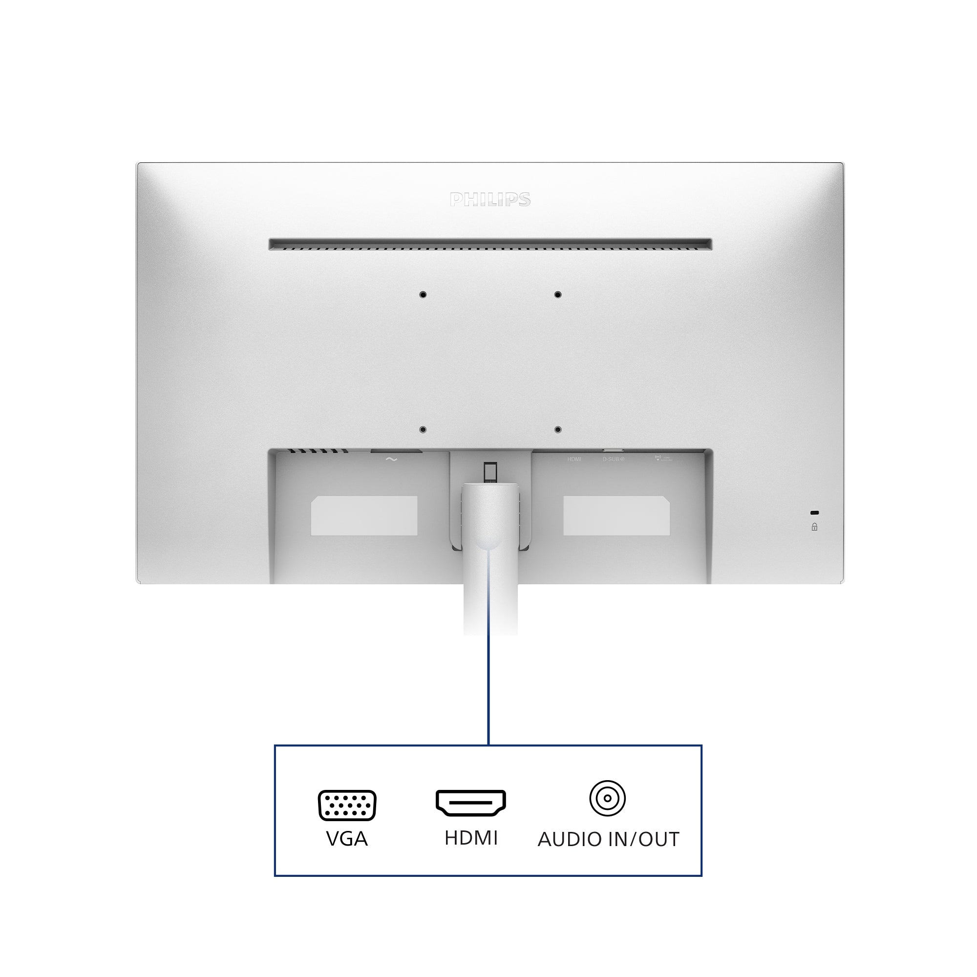 PHILIPS 241V8AW/00 23.8p IPS 1920x1080 16:9 HDMI D-SUB White