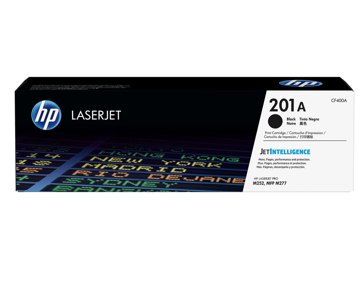 HP 201A original Toner cartridge CF400A black 1.420 pages standard capacity