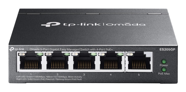 Omada 5-Port Gigabit Easy Managed Switch