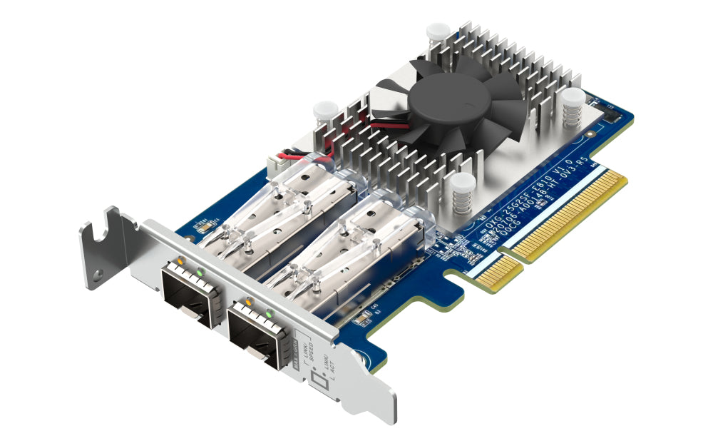 Dual-port SFP28 25GbE network expansion