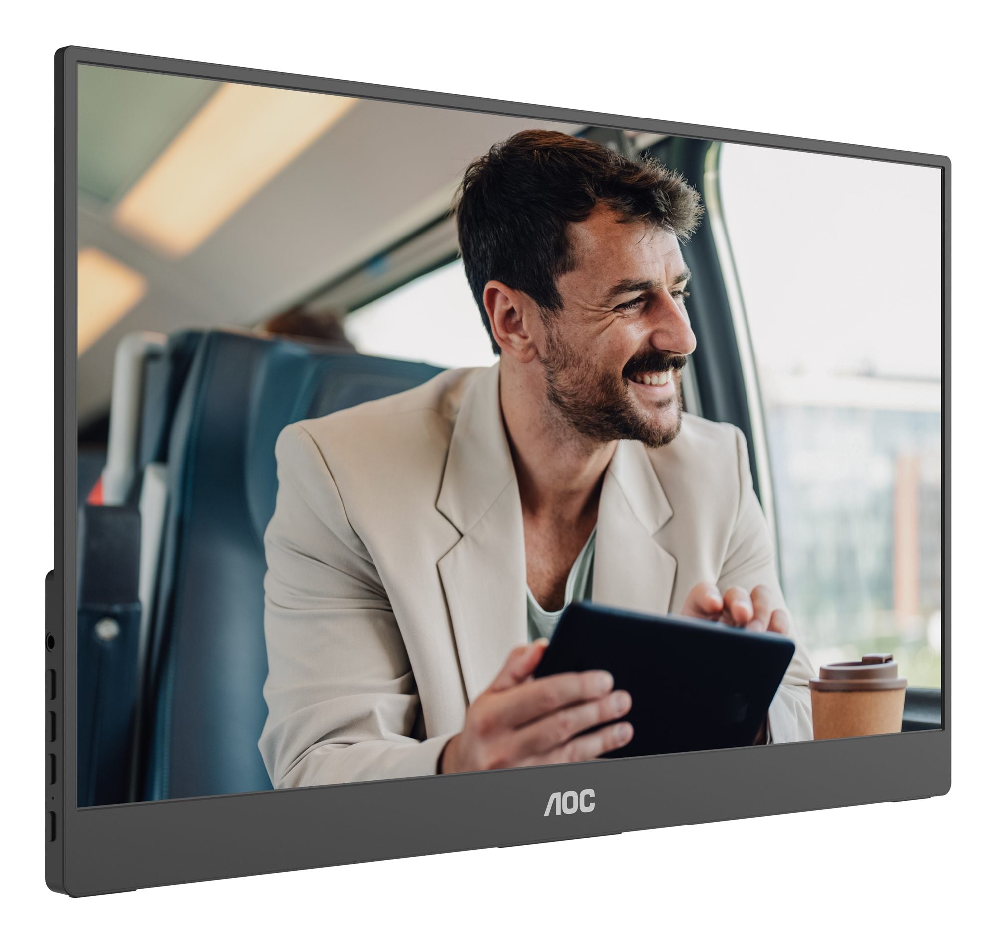 AOC 16T20E2 15.6p 16:9 IPS 60Hz FHD HDMI Mini HDMI USB-C