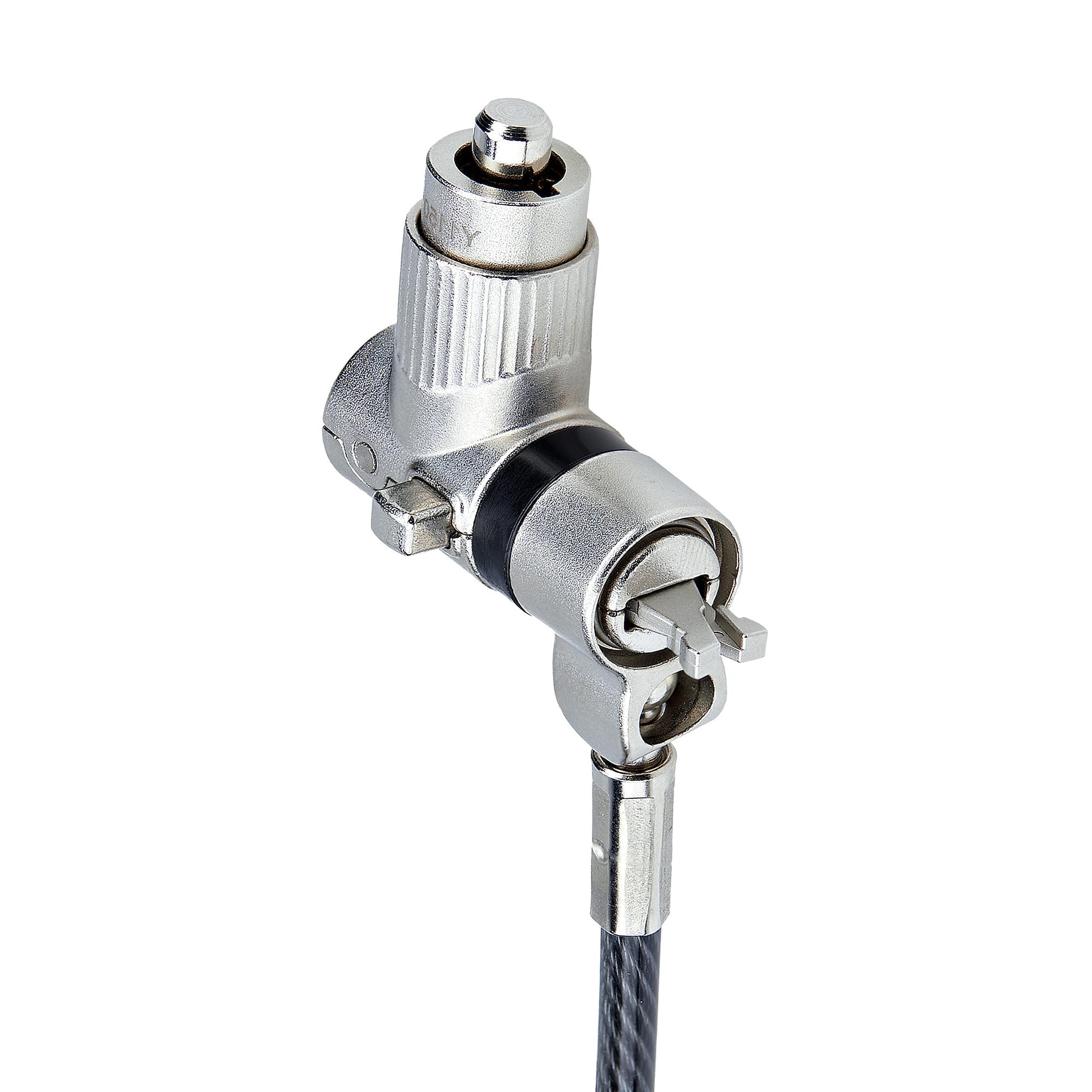 3-in-1 Laptop Lock 6.6ft Security Cable