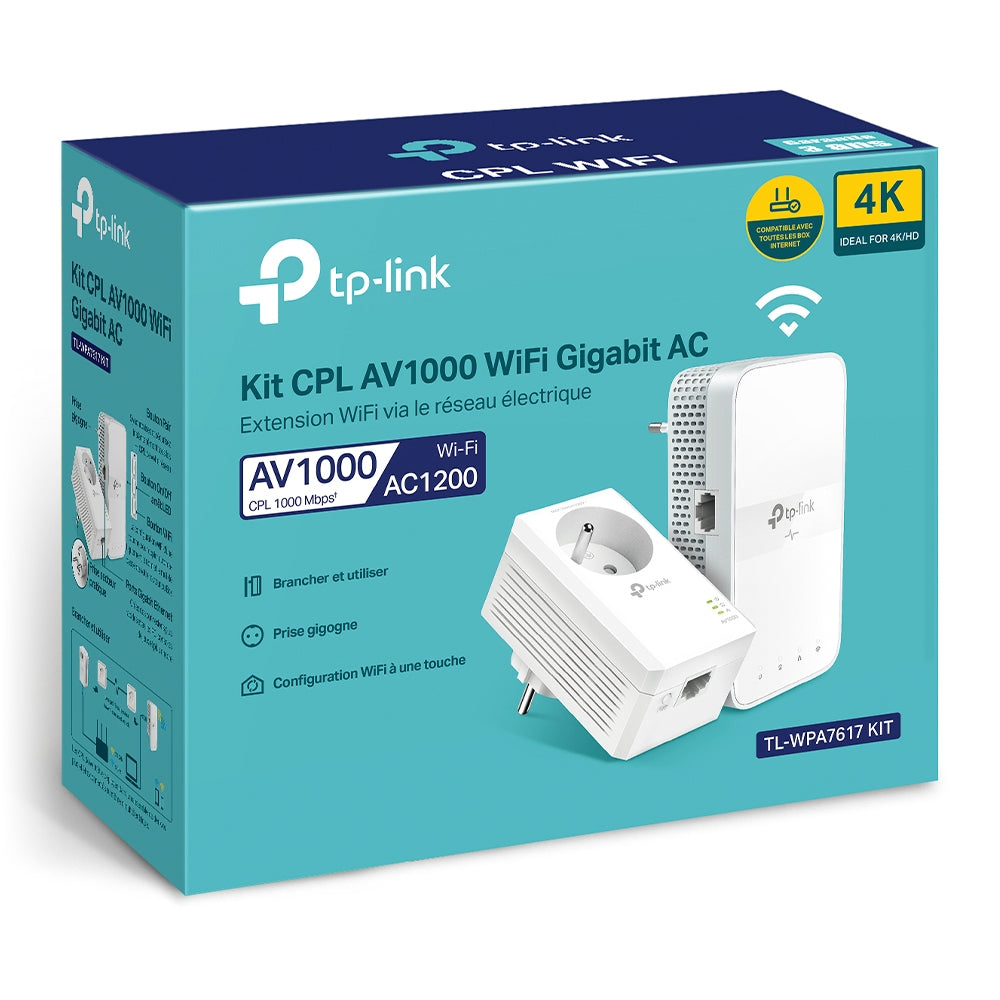 AV1000 Gigabit Powerline ac Wi-Fi Kit