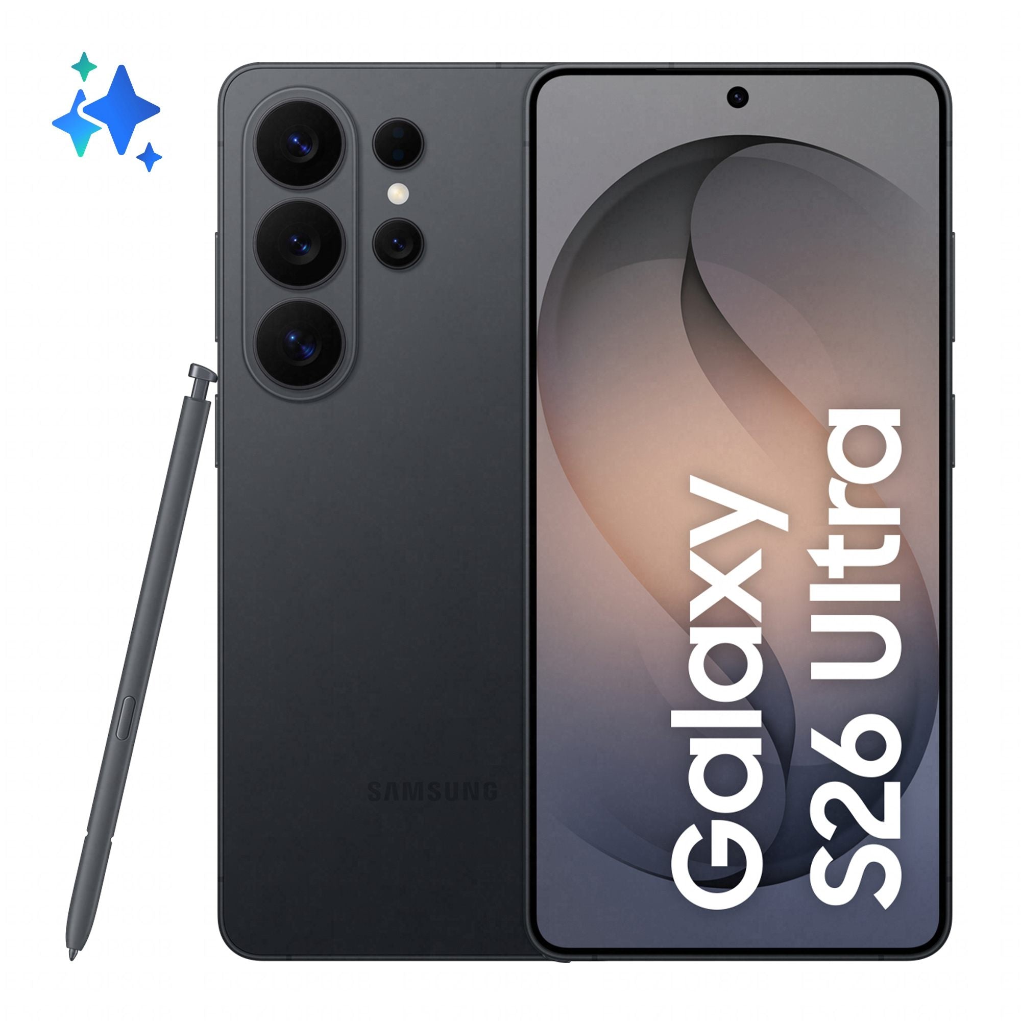 "Samsung Galaxy S26 Ultra 17,5 cm (6.9"") Double SIM Android 16.0 5G USB Type-C 12 Go 512 Go 5000 mAh Noir"