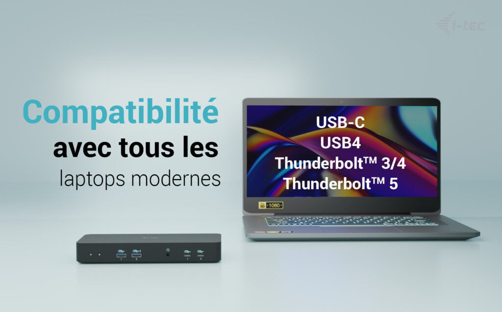 I-TEC USB-C Intelligent Triple Display Docking Station 1xHDMI 2xDP 1xGLAN 2xUSB-C Gen2 2xUSB-A Gen2 2xUSB-A Gen1 1xAudio/Mic PD 100W