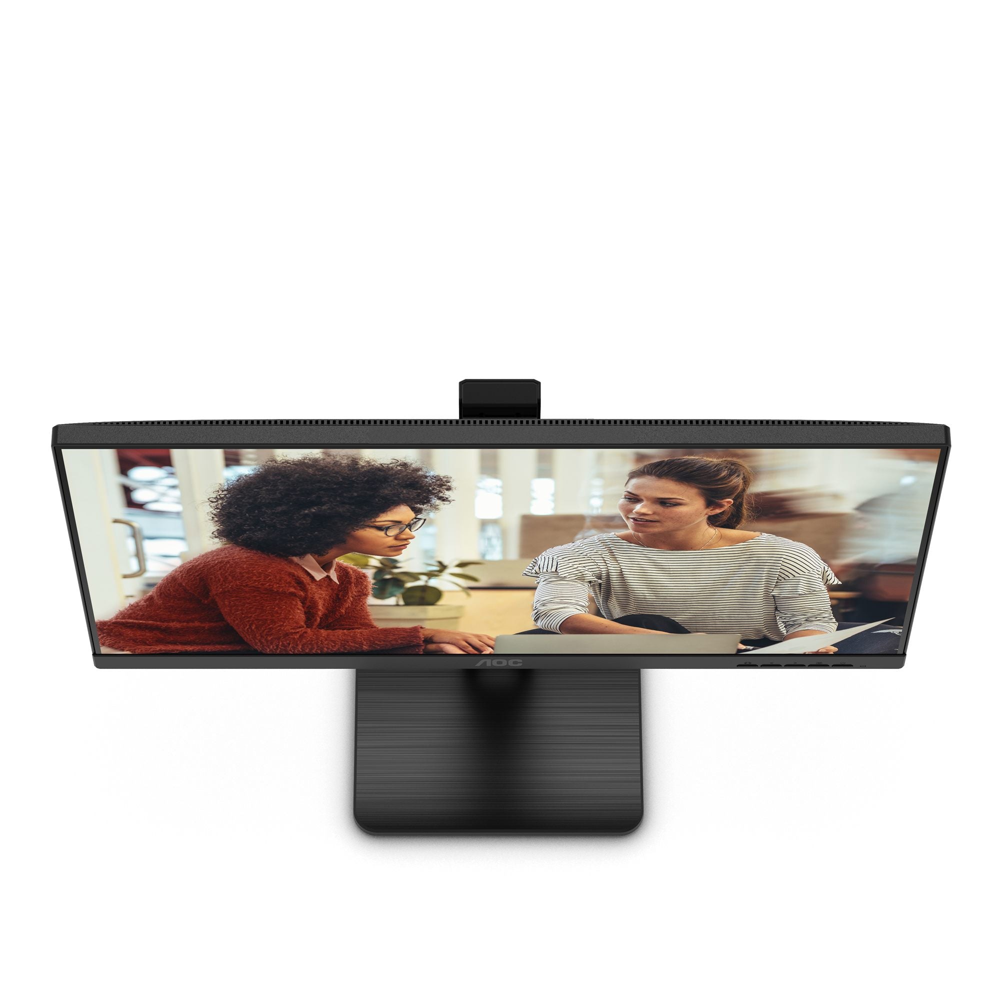 AOC 24E3QAF Écran LED - 24" - 1920 x 1080 Full HD (1080p) @ 75 Hz - IPS - 1000:1 - 4 ms - HDMI, VG DP , HAS pivot Haut- parleurs