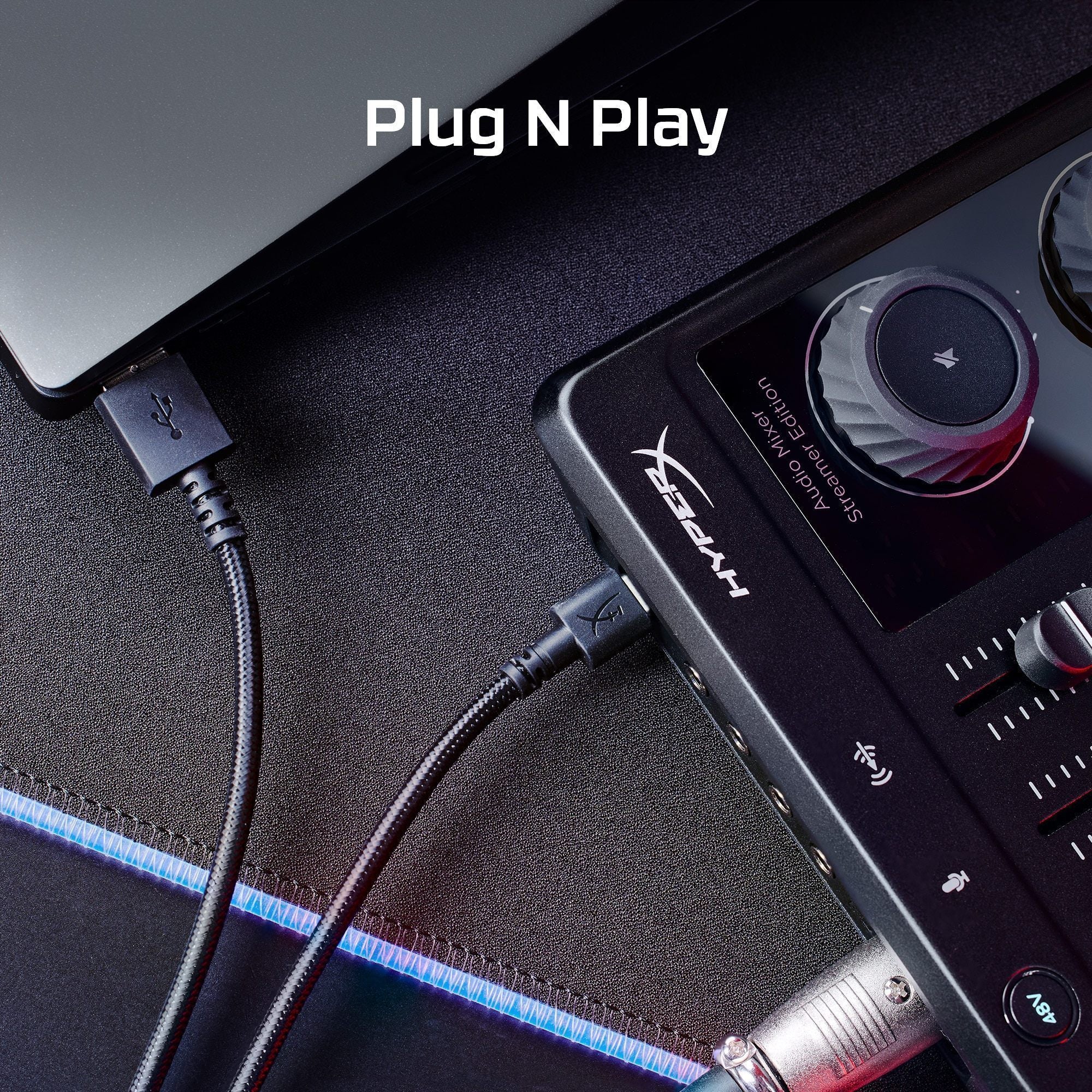 HyperX Mixeur Audio 20 - 20000 Hz Noir