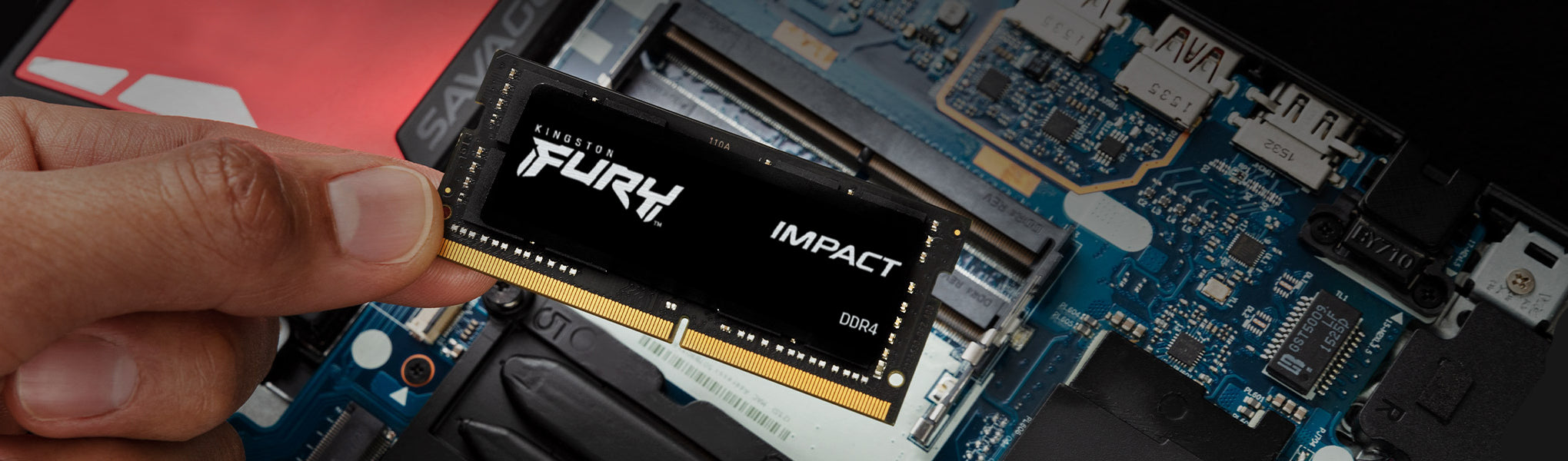 KINGSTON 32Go 3200MHz DDR4 CL20 SODIMM Kit of 2 FURY Impact
