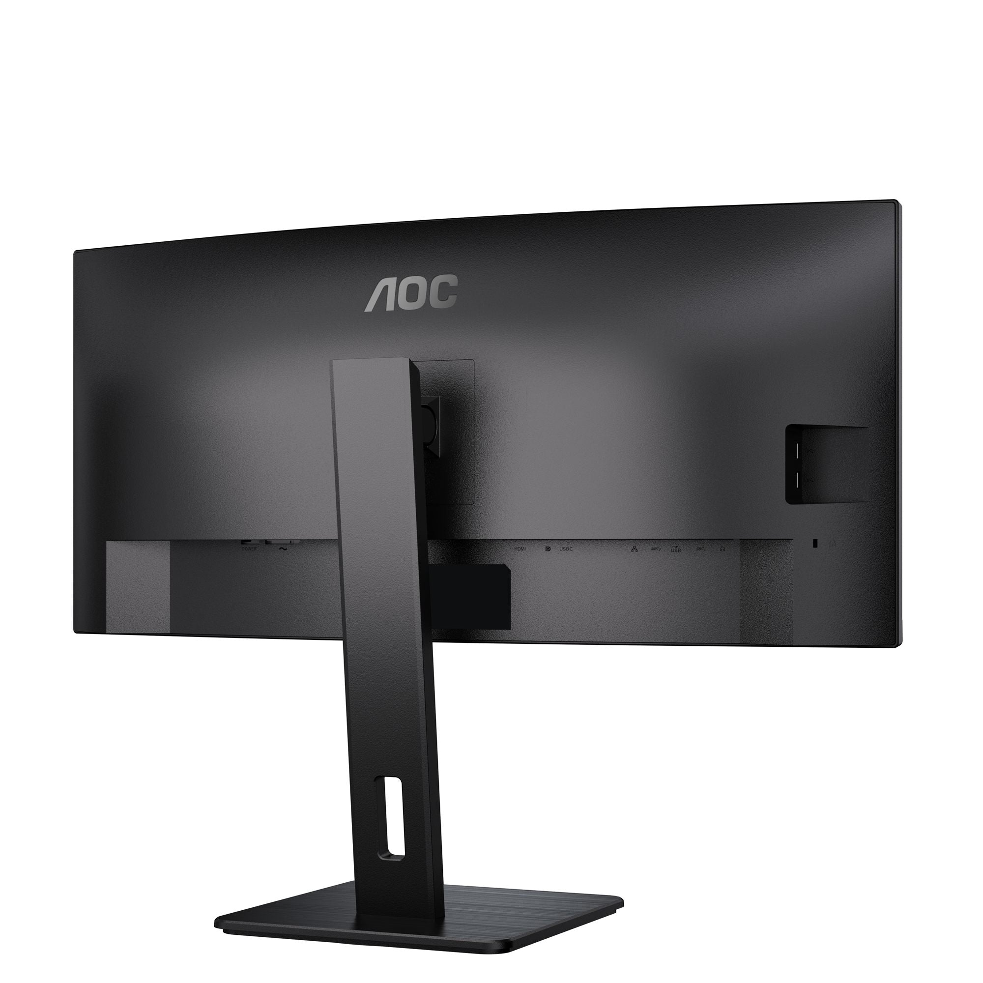 AOC CU34P3CV écran incurvé- 34" - 3440 x 1440 UWQHD @ 100 Hz - VA - 300 cd/m² - 3000:1 - 4ms - HDMI, DP, USB-C - HAS - Haut parleurs