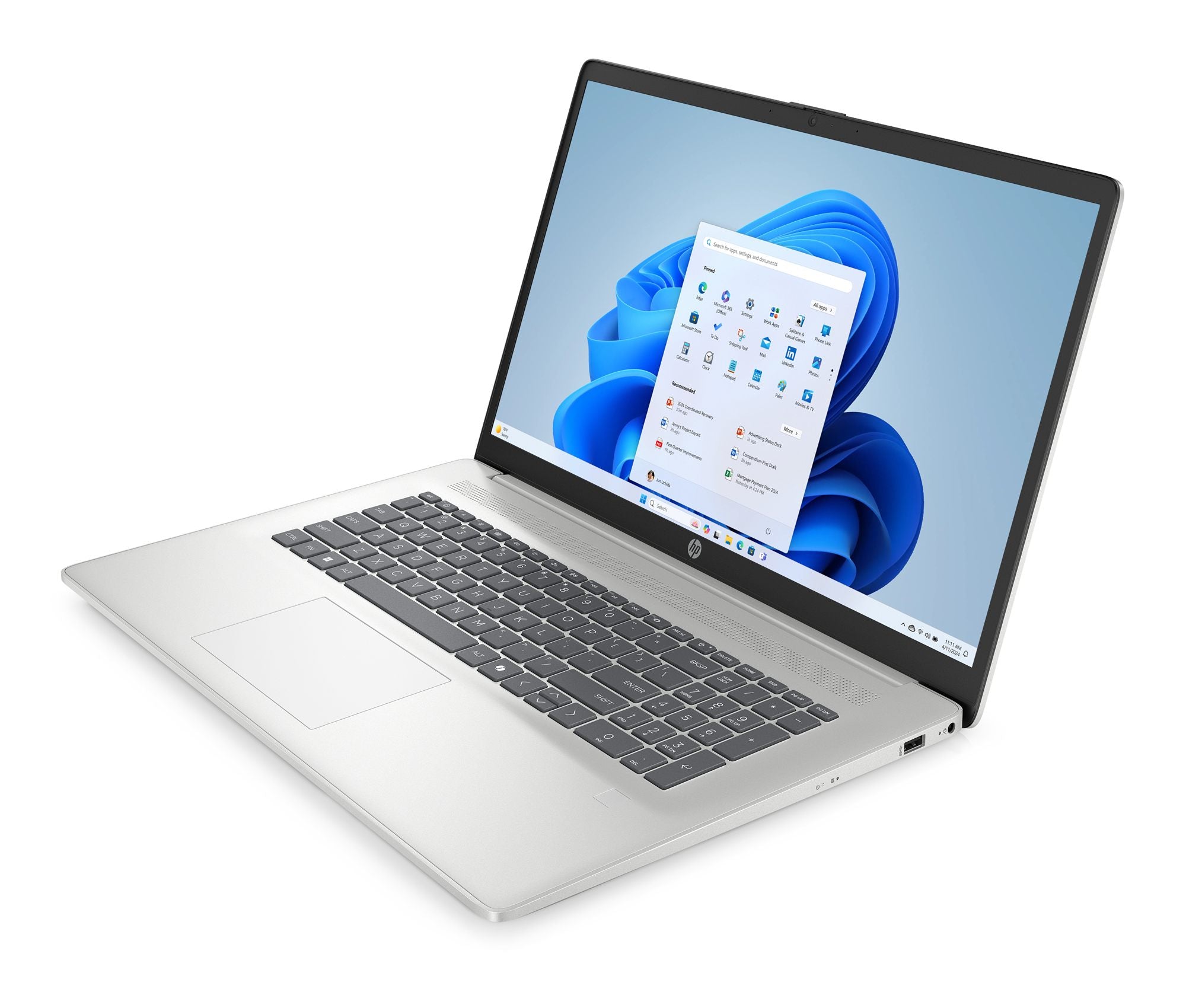 Portable HP 17-cp2012nf AMD Ryzen5 7520U 8GoDDR4 512GoSSD AMD Radeon 17.3'' FHD