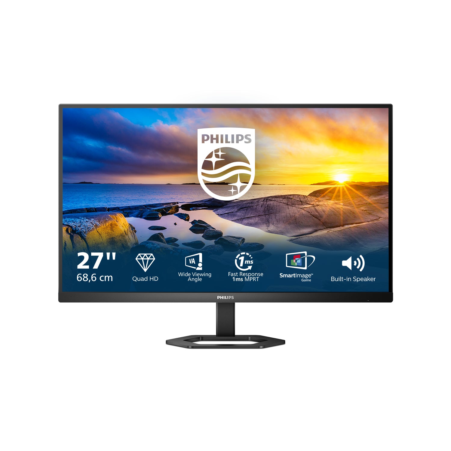PHILIPS 27E1N5500LA/00 27p Quad HD TFT Monitor HDMI DP