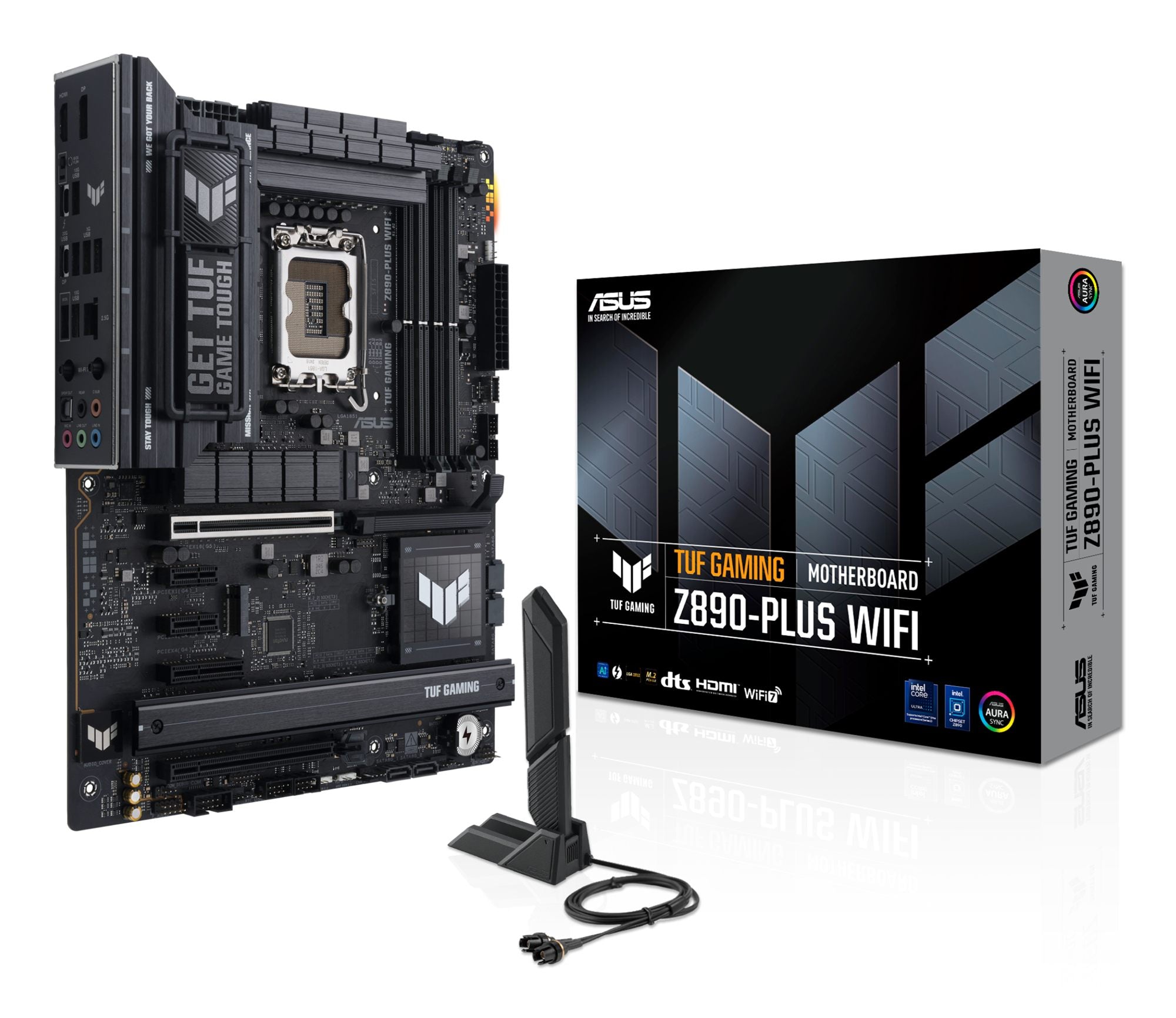 ASUS TUF GAMING Z890-PLUS WIFI LGA1851 DDR5 ATX MB