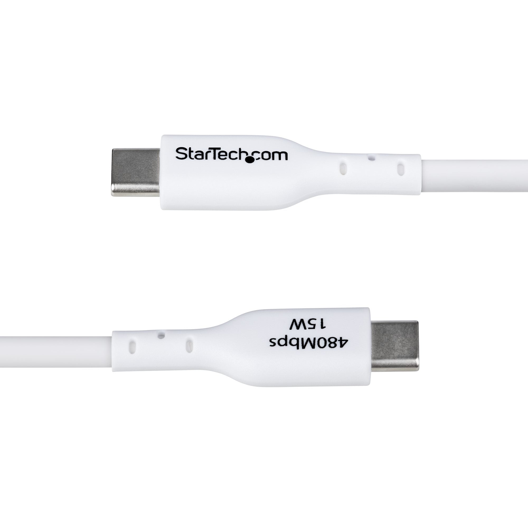 3m White USB-A to USB-C Charging Cable