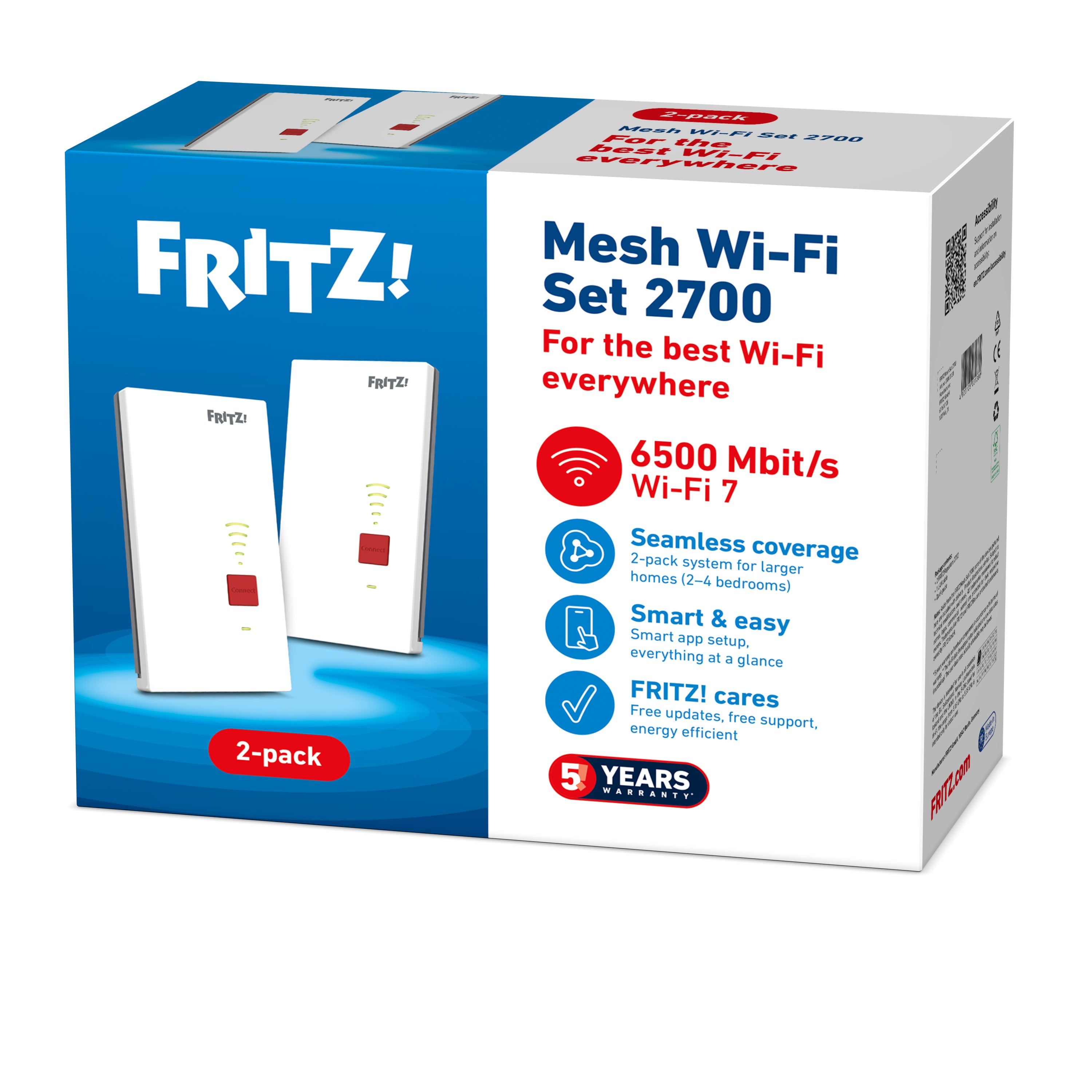 FRITZ!Mesh Set 2700 2-pack Edition International
