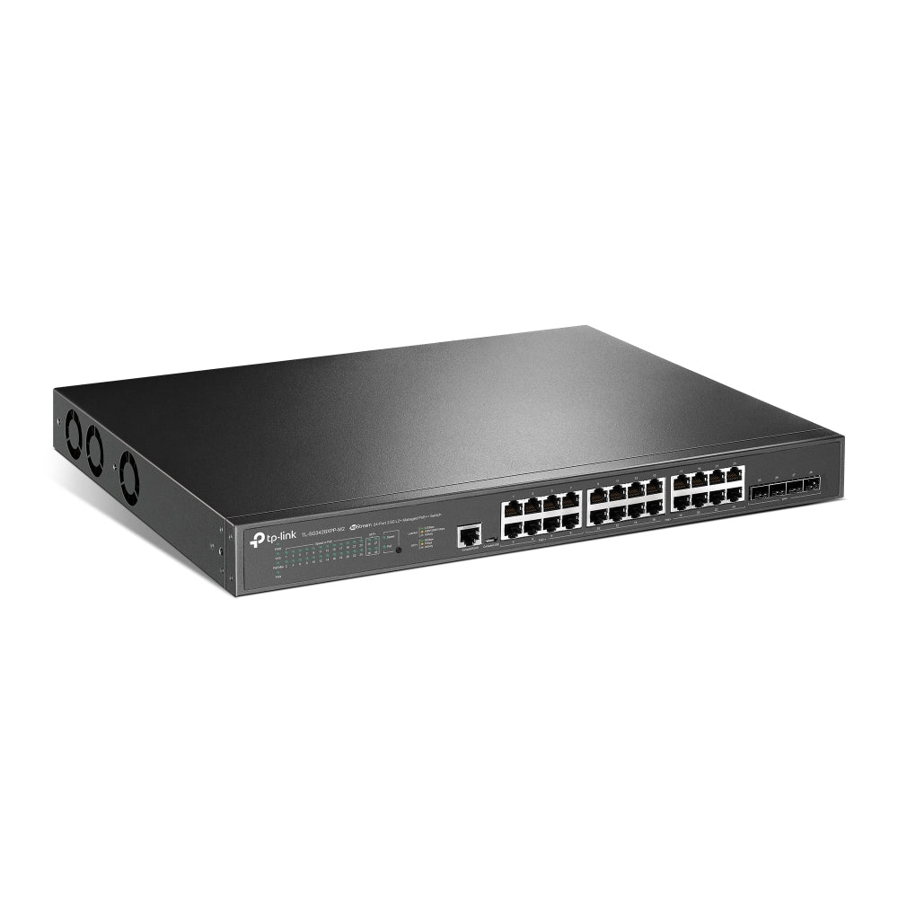 TP-Link JetStream TL-SG3428XPP-M2 commutateur réseau Géré L2+ 2.5G Ethernet (100/1000/2500) Connexion Ethernet, supportant l'alimentation via ce port (PoE) 1U N