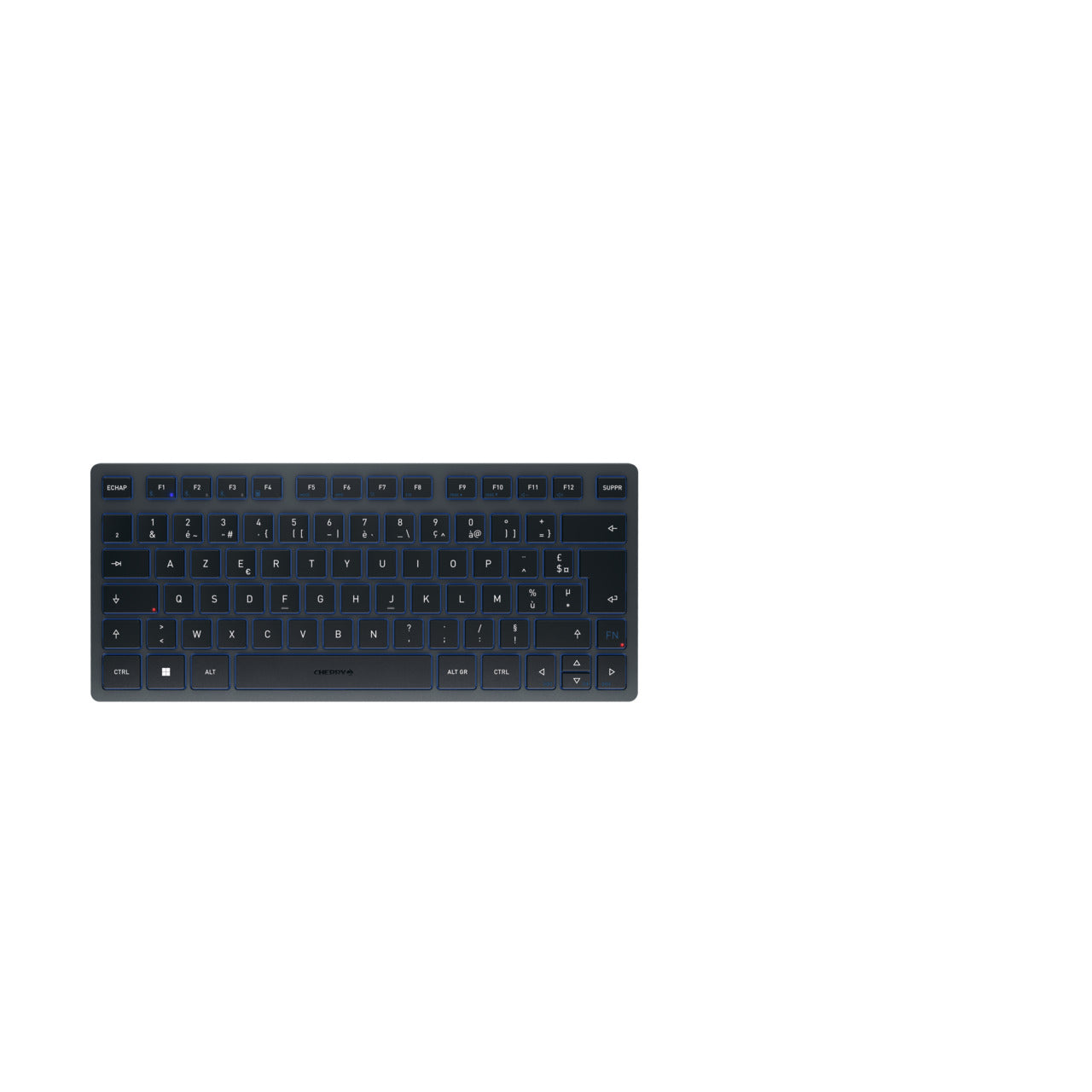 CHERRY Clavier KW-7100 ultra compact Slate Blue