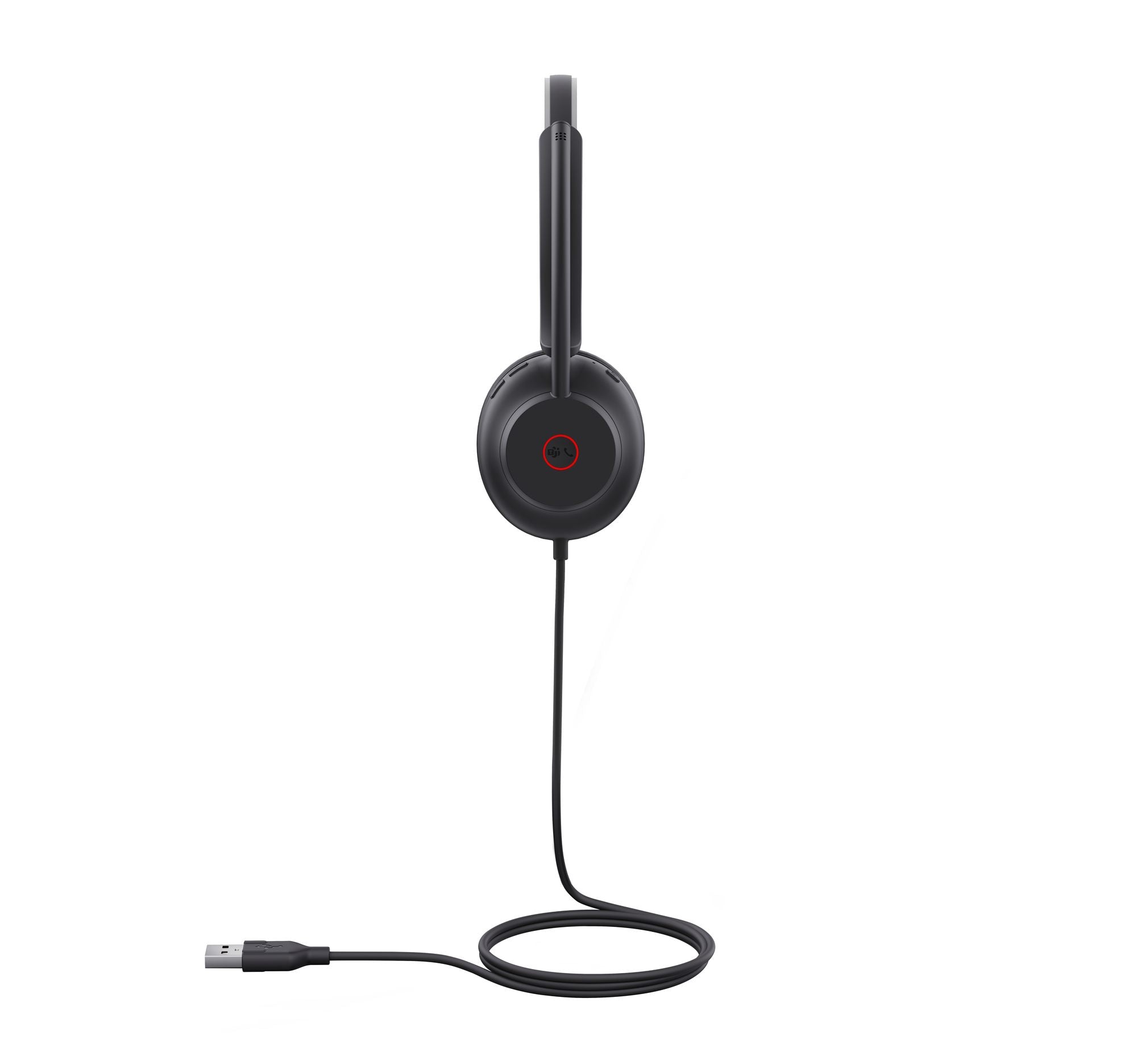 Yealink UH35 Dual Teams Avec fil Arceau Bureau/Centre d'appels USB Type-A Noir