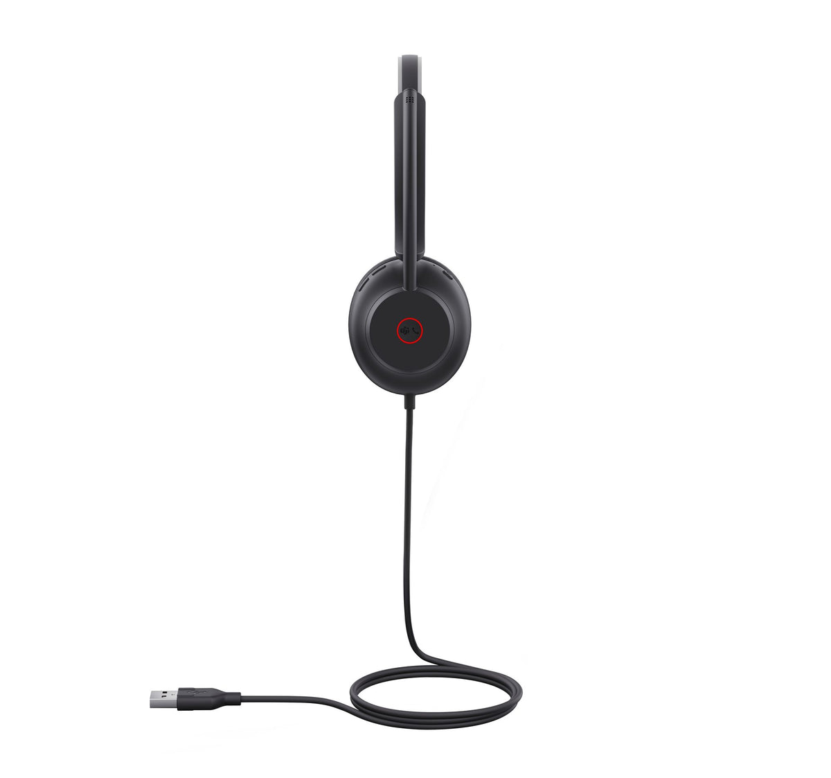 Yealink UH35 Dual Teams Avec fil Arceau Bureau/Centre d'appels USB Type-A Noir