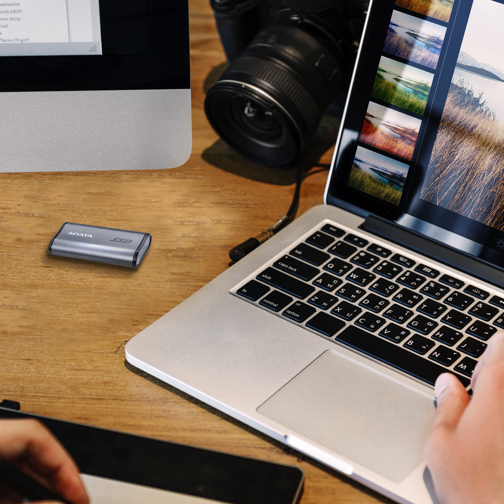 ADATA SE880 1 To USB Type-C 3.2 Gen 2 (3.1 Gen 2) Gris