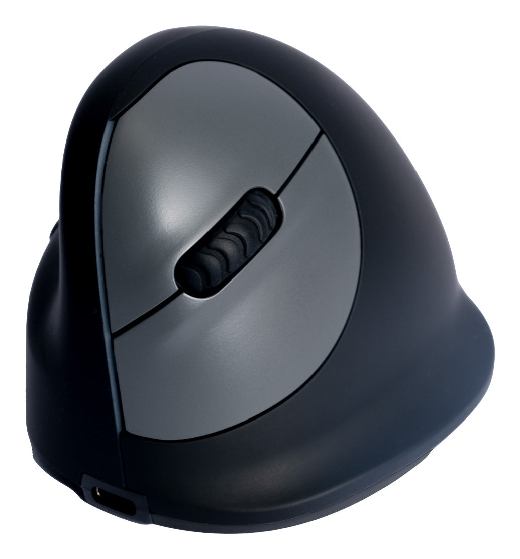 R-GO TOOLS Souris HE Break, gaucher, Bluetooth, L noire