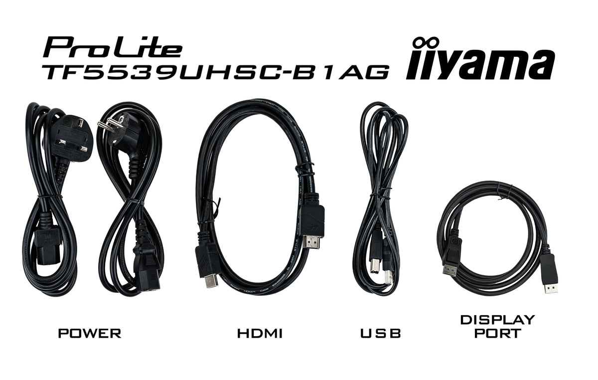 Iiyama 55in PCAP Interactive Display Black