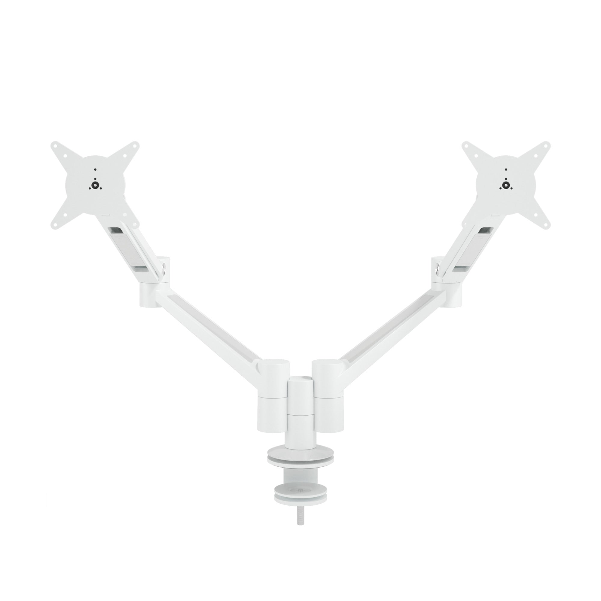 DATAFLEX Support pour 2 écrans 58.650 blanc