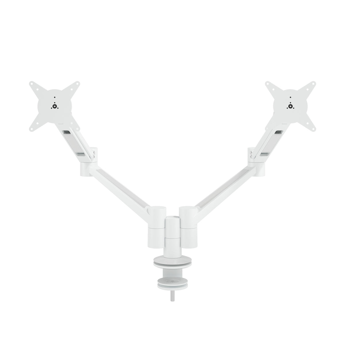 DATAFLEX Support pour 2 écrans 58.650 blanc