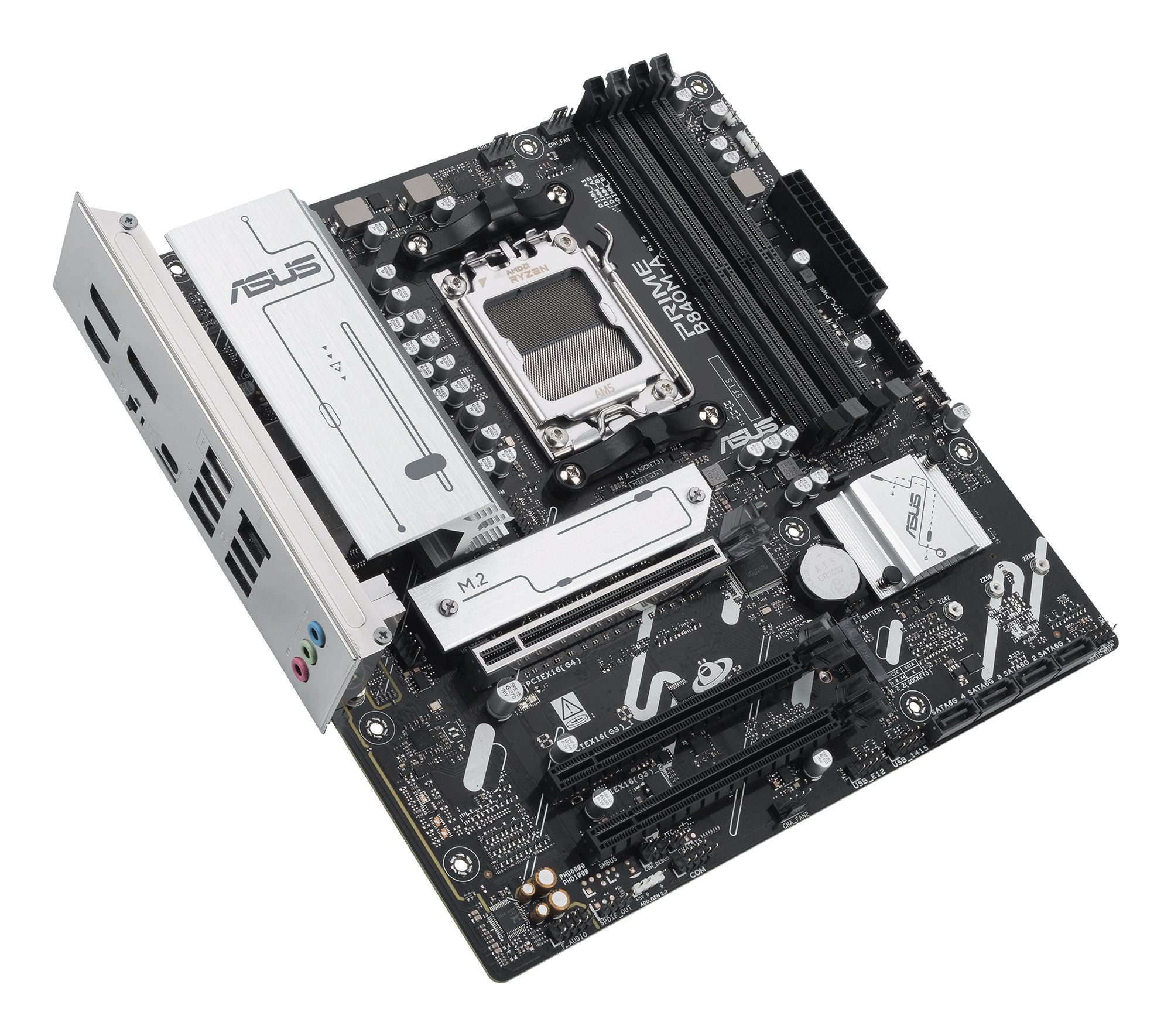 ASUS PRIME B840M-A-CSM AM5 DDR5 micro ATX MB 1xHDMI 2xDP 3xM.2 4xSATA