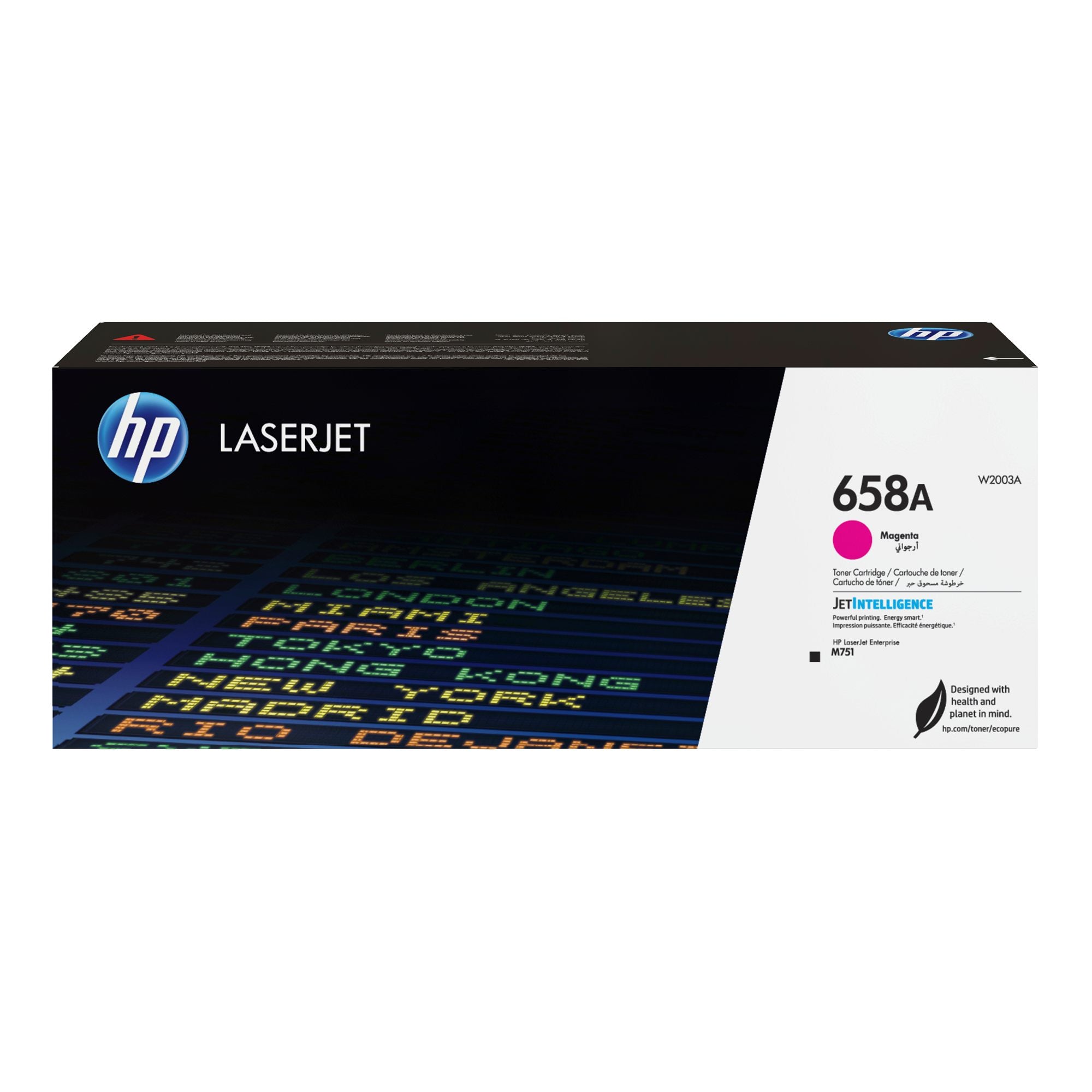 HP 658A Magenta LaserJet Toner Cartridge