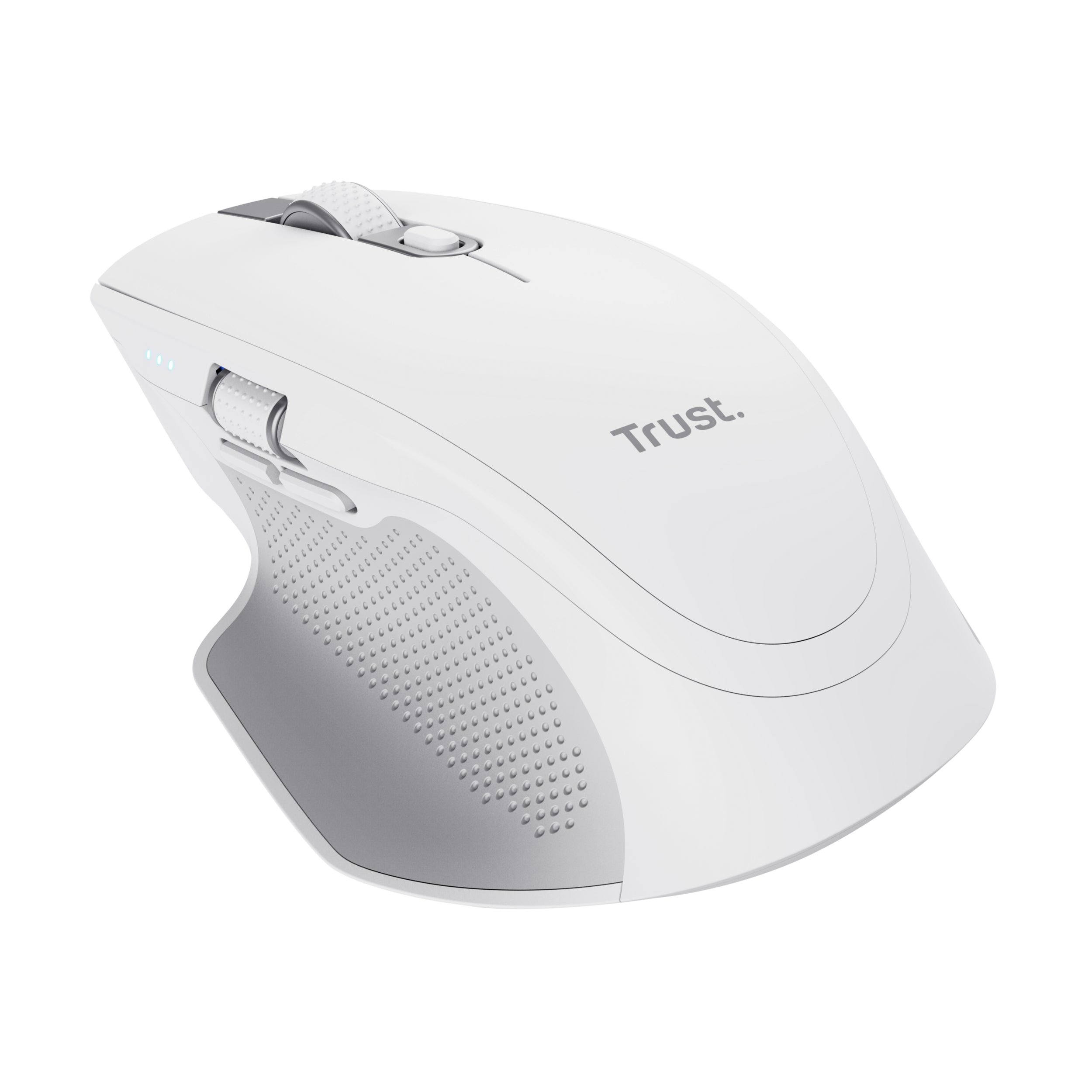 TRUST Souris sans fil OZAA II multi-connexion - Blanche