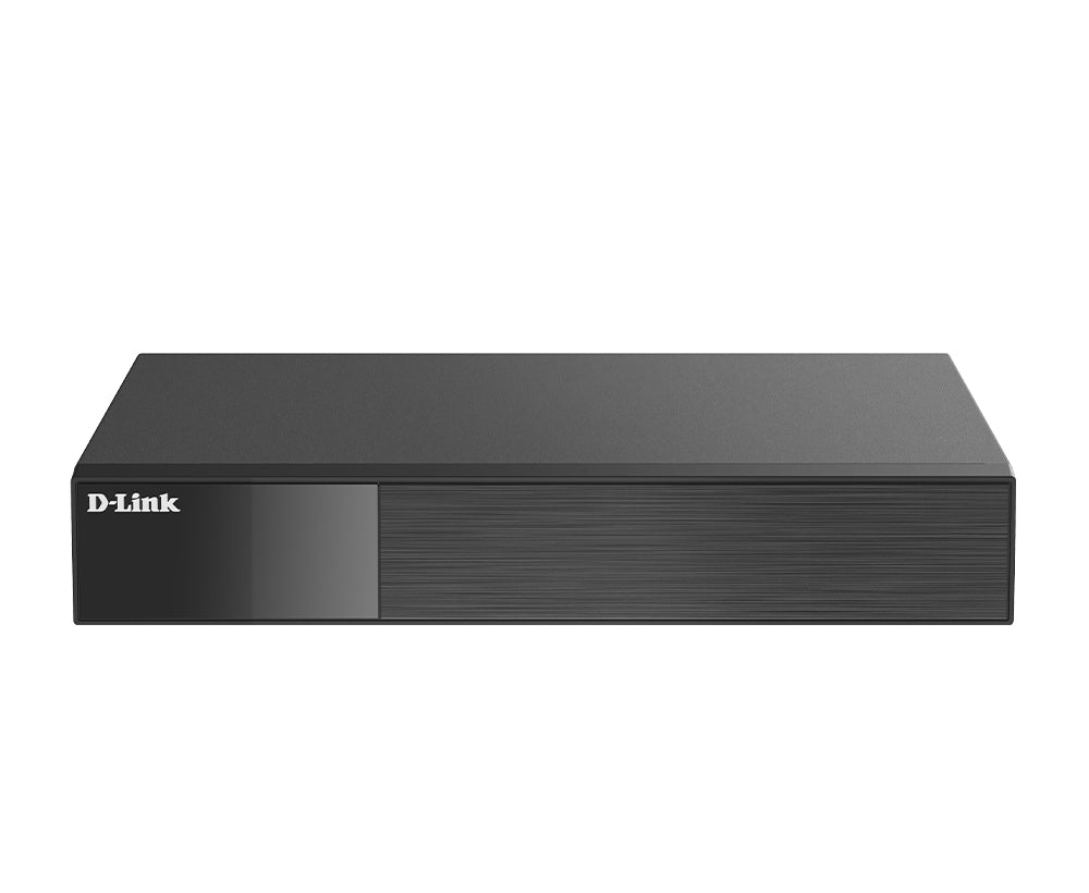 D-LINK Enregistreur vidéo NVR 8 canaux Supporte H.265 et H.264 Supporte caméra jusquà 6MP Précision IA intégrée Sortie à double