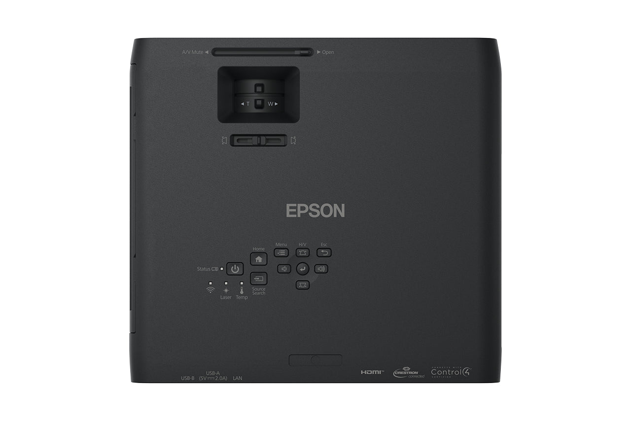 EPSON EB-L265F Projecteur laser 4600Lm Full HD 1.32 - 2.12:1 16:9 VGA HDMI x2 RJ45 Wi-Fi Miracast noir