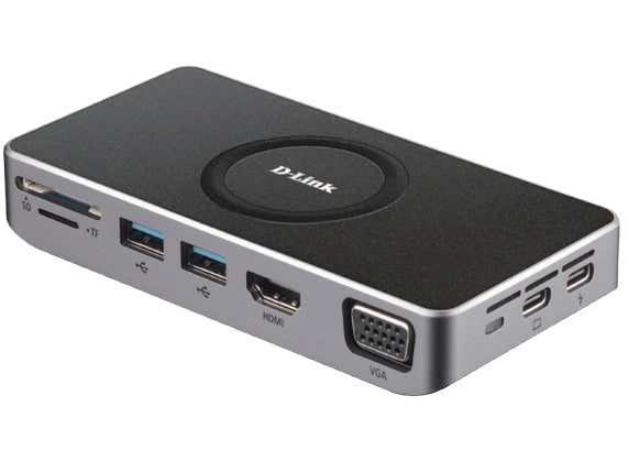 Station d'accueil USB-C 8-en-1 - boitier