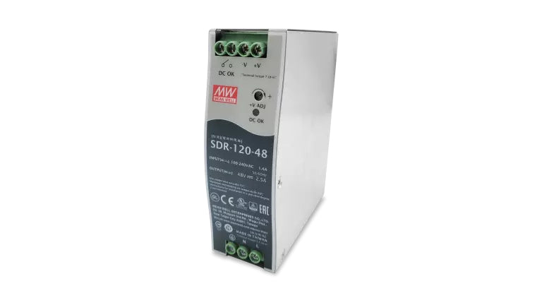 ALLIED 48V 120W Single Output Industrial DIN RAIL Power Supply