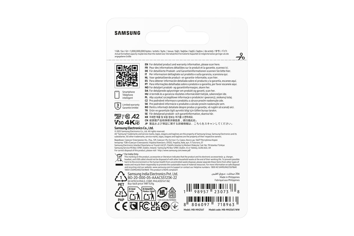 Micro SD T9 256GB