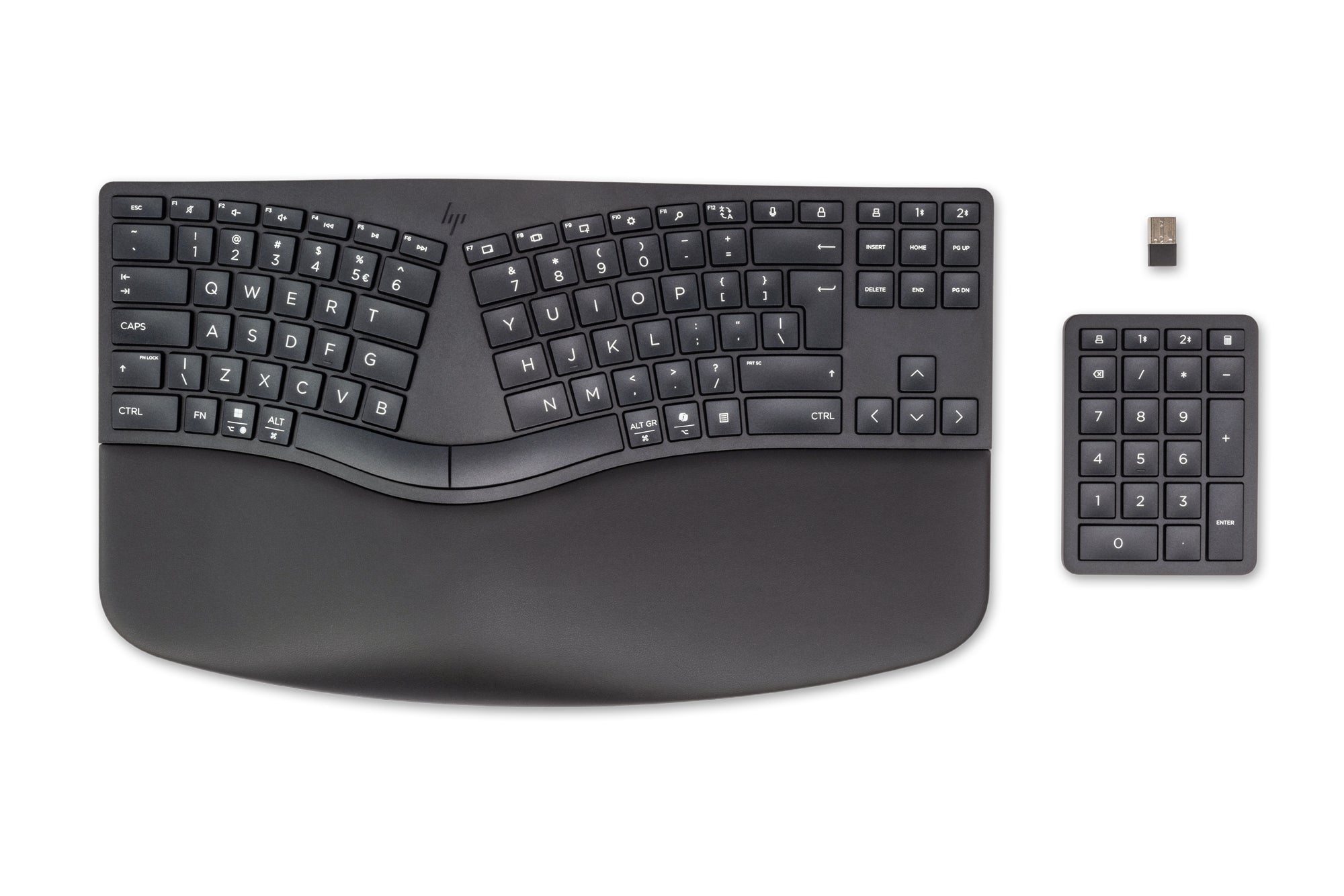 HP 960 BLK Ergonomic WL KBD EMEA-INTL EN