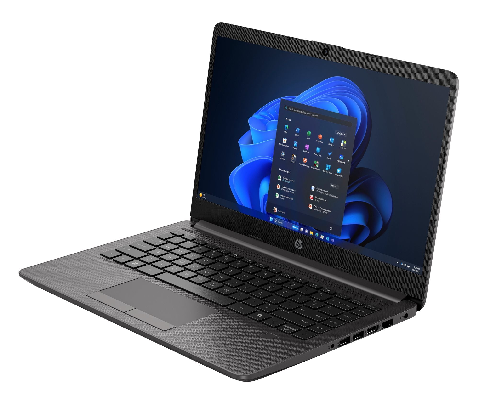 HP 240R G9 Intel Core i3-1315U 14p FHD AG LED UWVA 8Go DDR4 256Go SSD UMA W11H 1/1/0