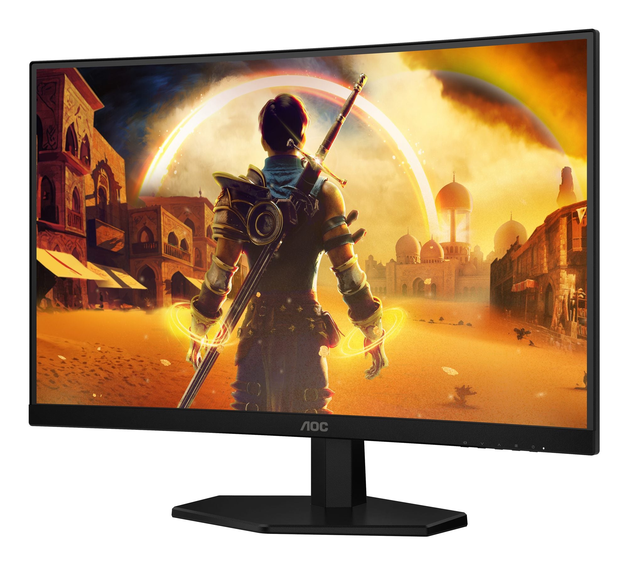 AOC C27G42E 27p Curved Fast VA 180Hz 1ms 300cd/m2 HDMI 2.0x2 DP1.4 Speakers