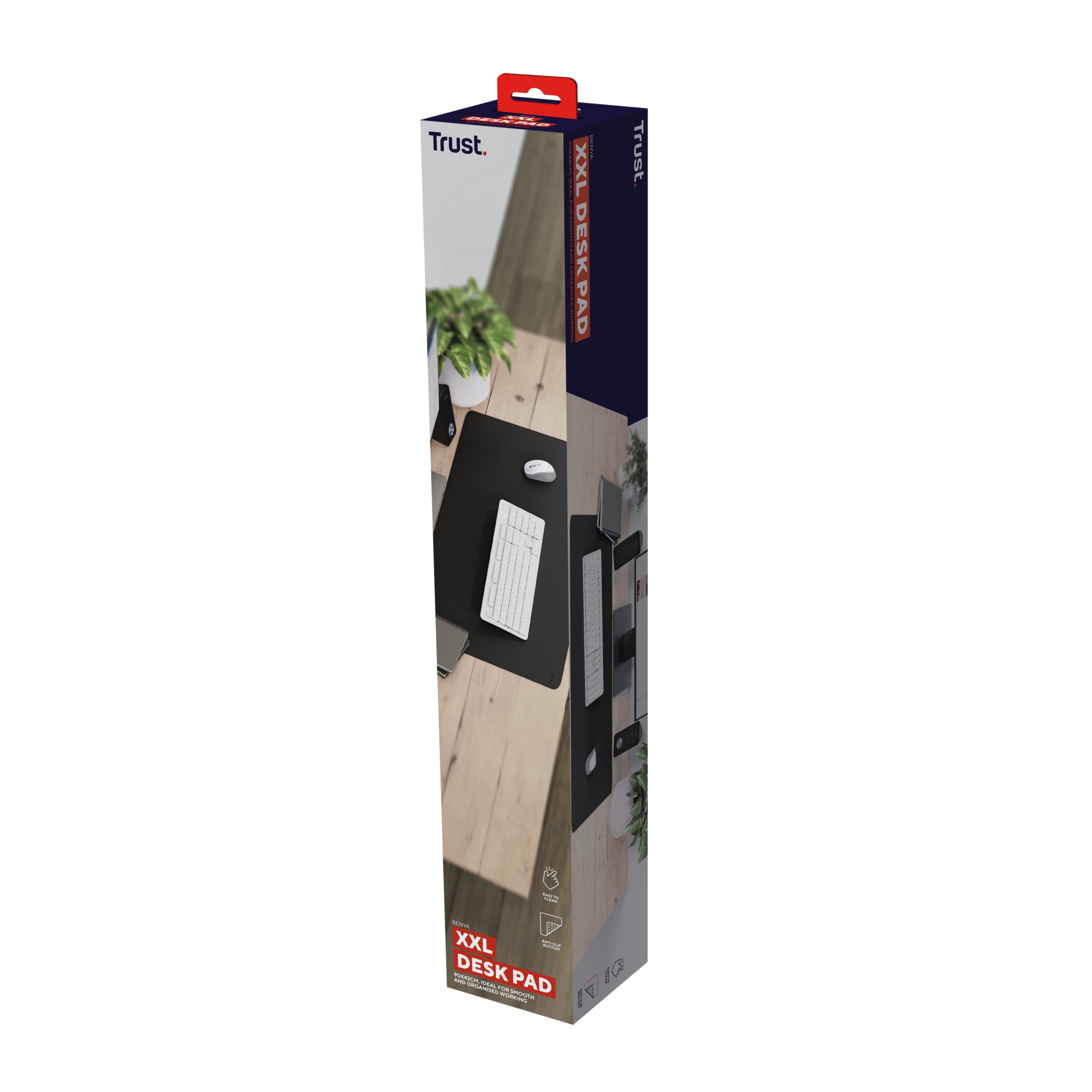TRUST BENYA XXL DESK PAD - BLACK