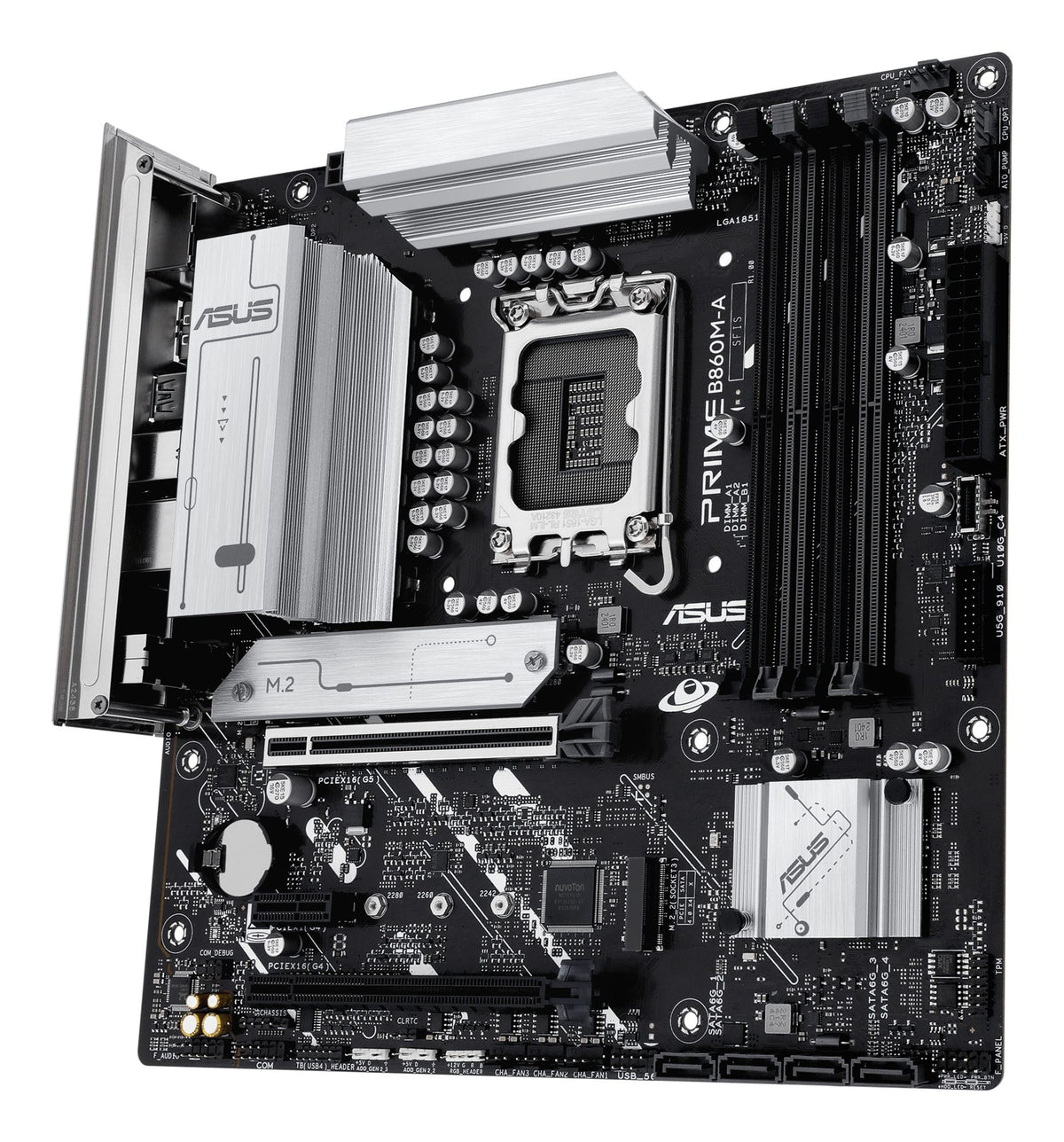 ASUS PRIME B860M-A-CSM LGA1851 DDR5 micro ATX MB 1xHDMI 2xDP 2xM.2 4xSATA