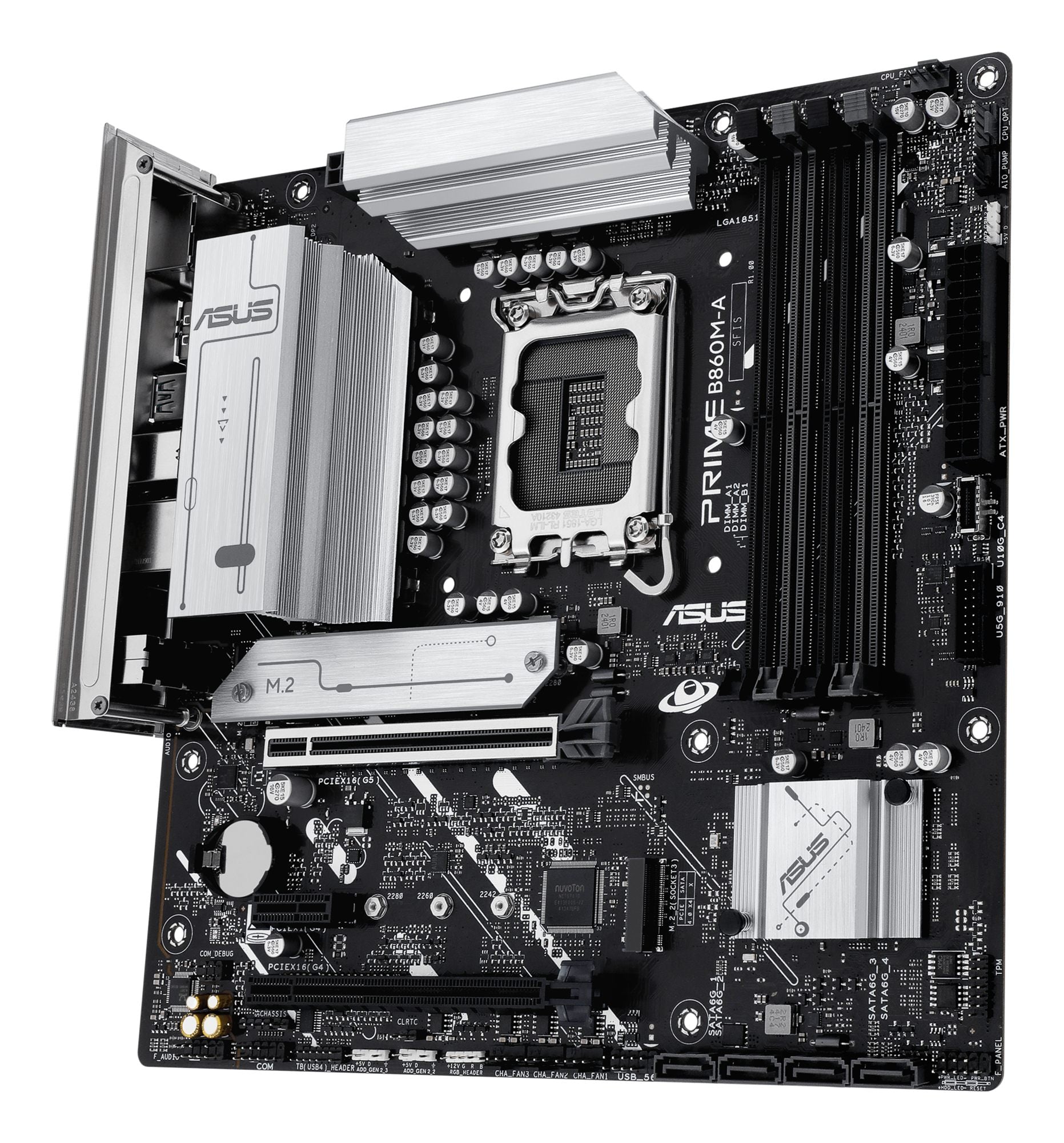 ASUS PRIME B860M-A-CSM LGA1851 DDR5 micro ATX MB 1xHDMI 2xDP 2xM.2 4xSATA