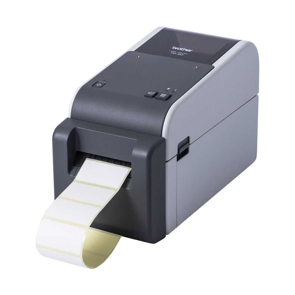 BROTHER 2p label printer USB connection 300dpi Ethernet battery possible