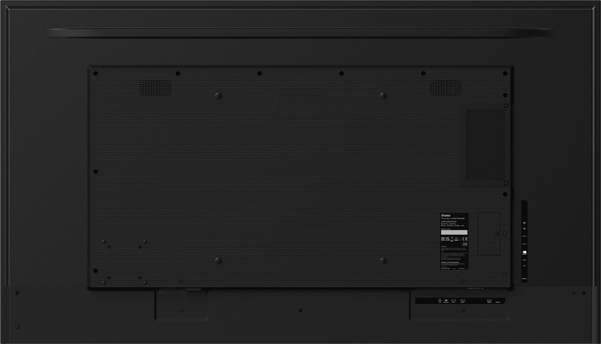 IIYAMA- Afficheur professionnel 65" LH6575UHS-B1AG