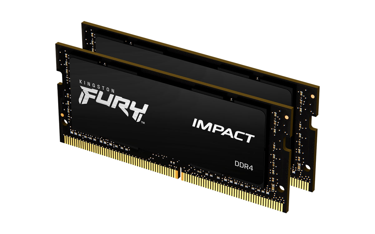 KINGSTON 64Go 3200MHz DDR4 CL20 SODIMM Kit of 2 FURY Impact