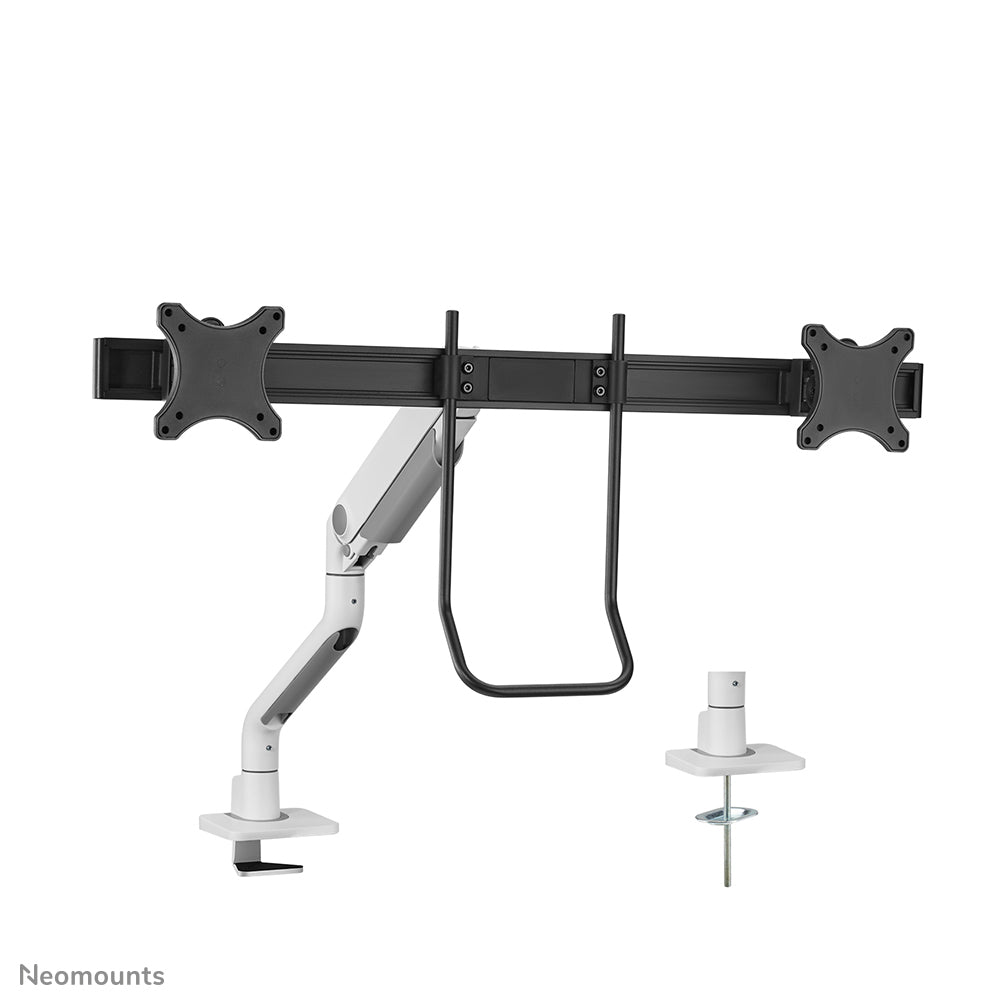 NEOMOUNTS DS75S-950WH2 Support décran à fixer 17-32p - ressort à gaz - Topfix - arrêt 180