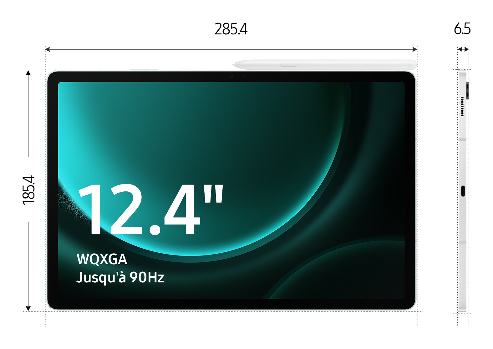 Samsung Tab S9 FE+Wifi 128GB Green