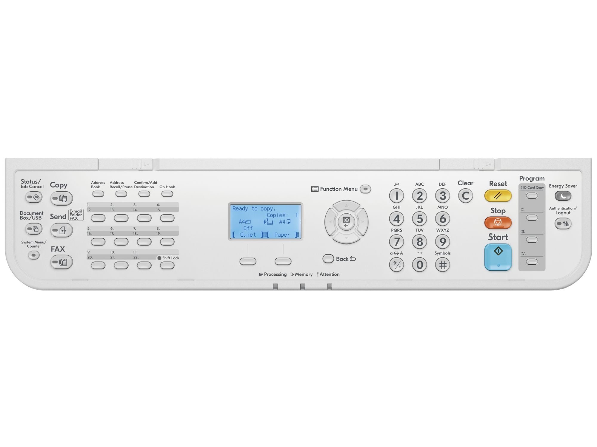 KYOCERA ECOSYS MA4500fx Mono Multifunction Laser Printer 45 ppm