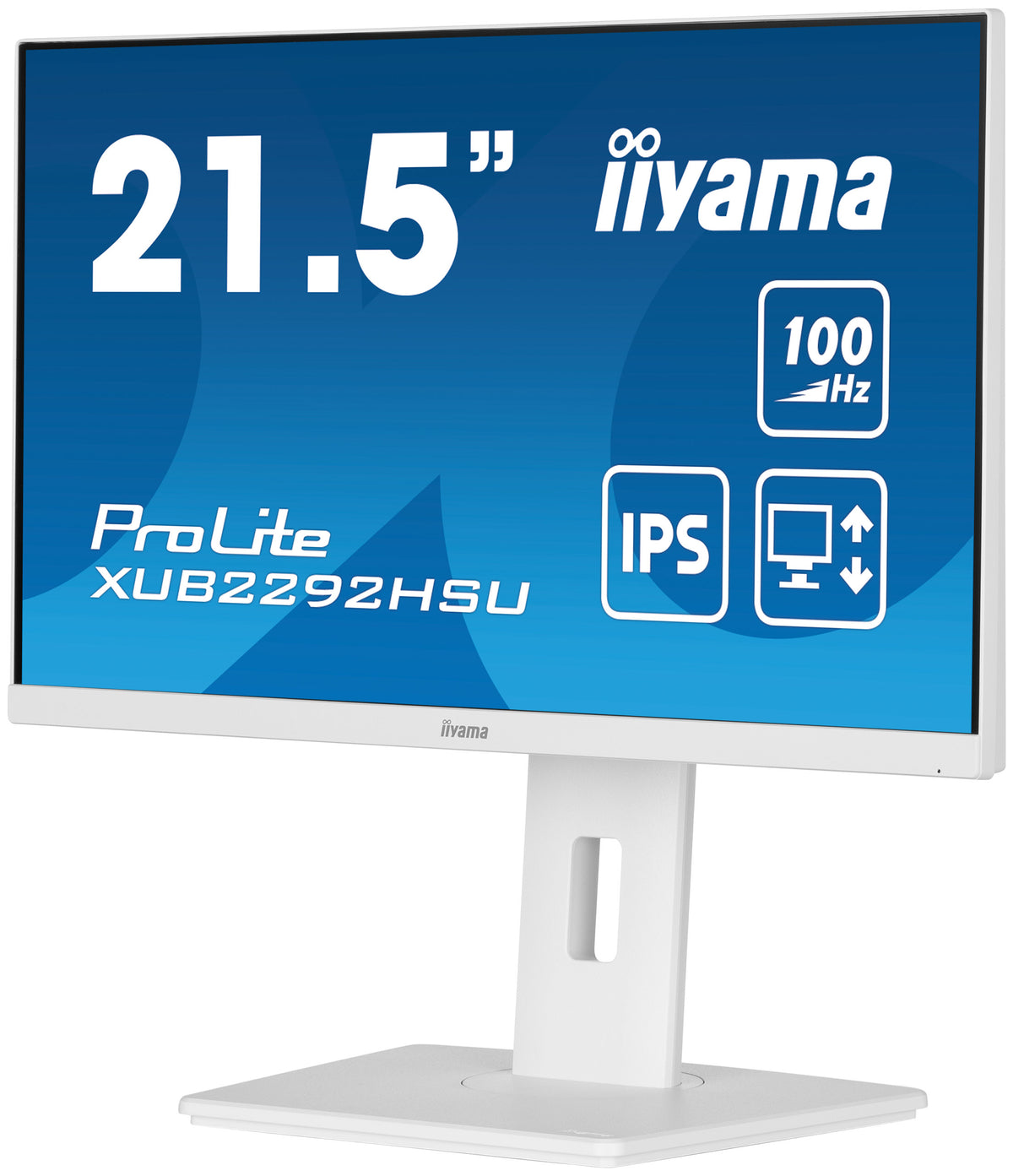 IIYAMA- Ecran bureautique 22"  XUB2292HSU-W6 Blanc