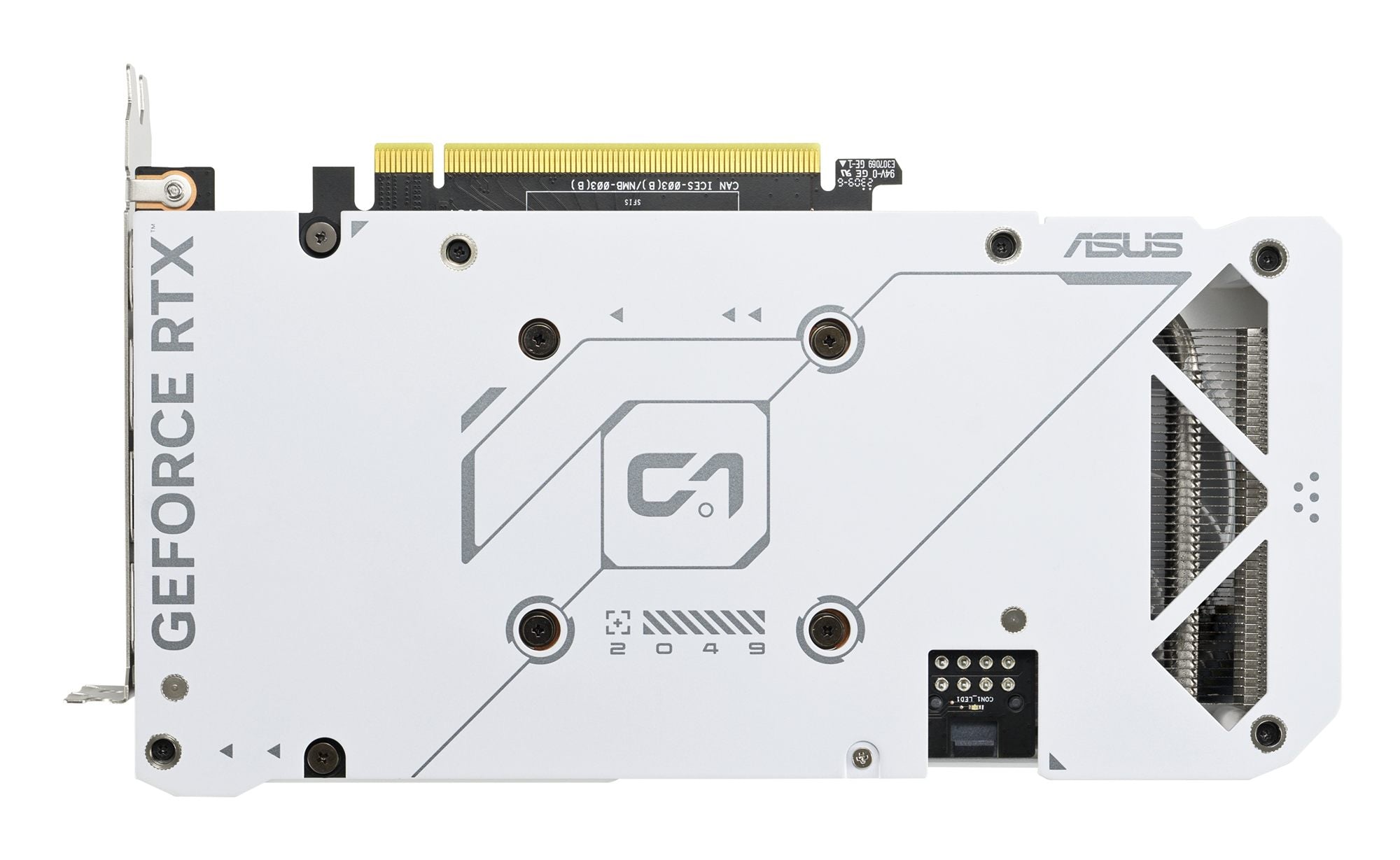 ASUS DUAL GeForce RTX 4060 Ti White 8Go GDDR6 1xHDMI 3xDP