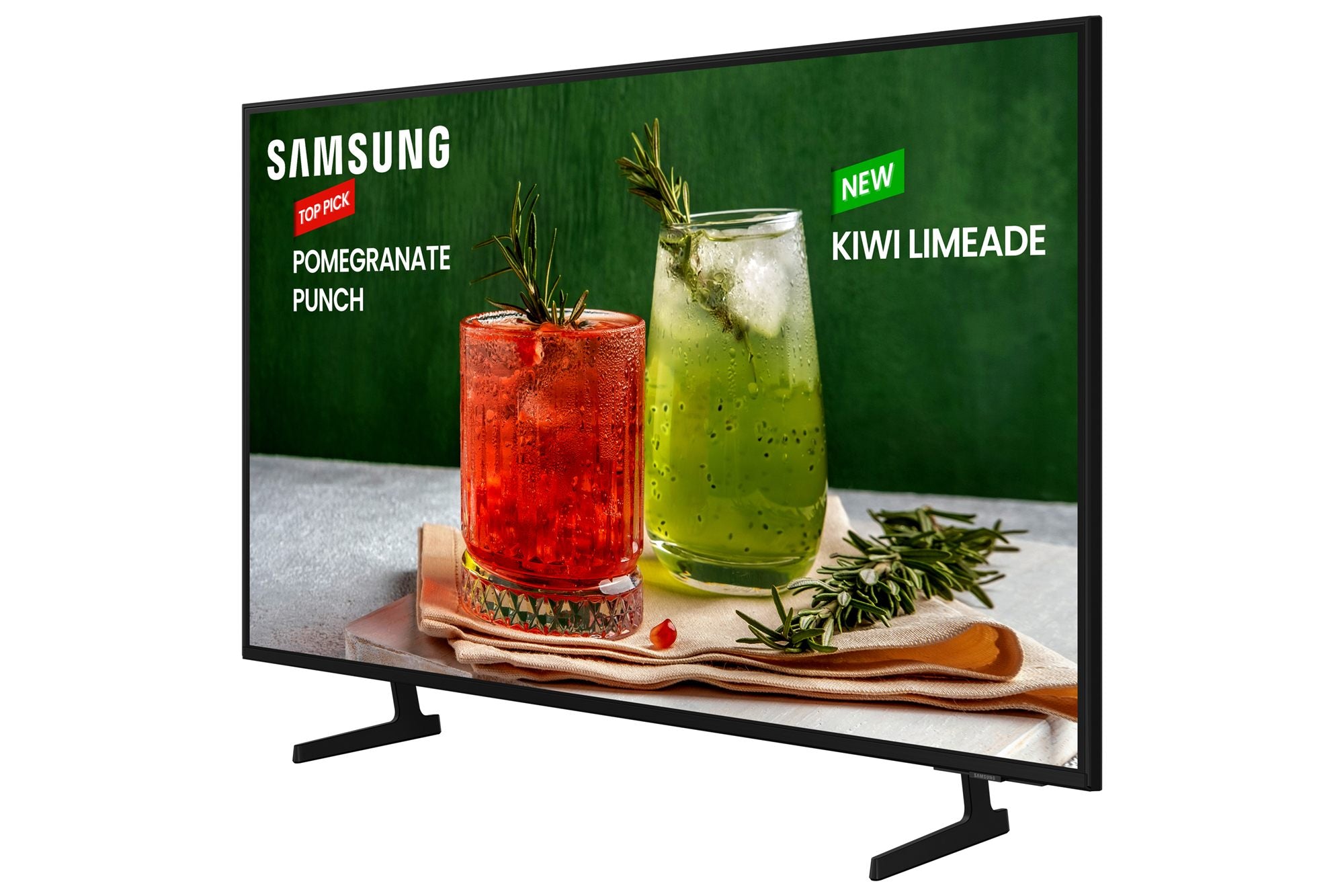 Samsung  43in, 16/7,250cd/m2, UHD, SOC Tizen + pied
